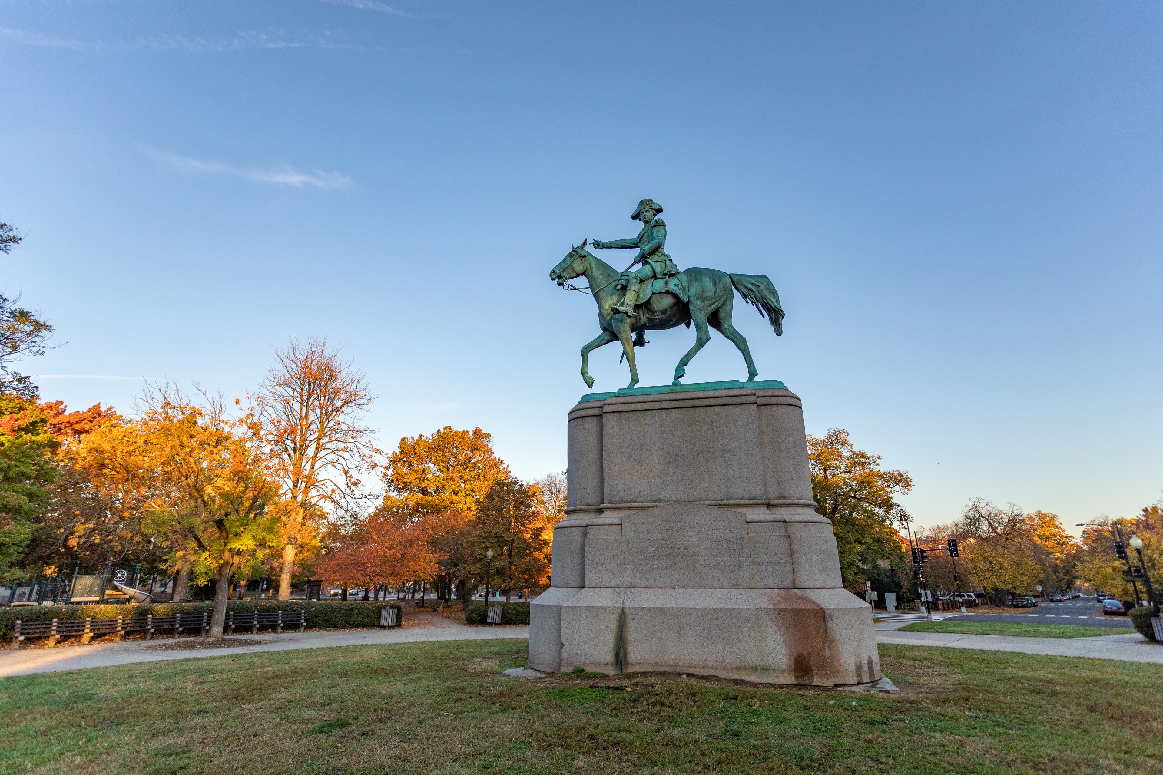 General Nathanael Greene statue