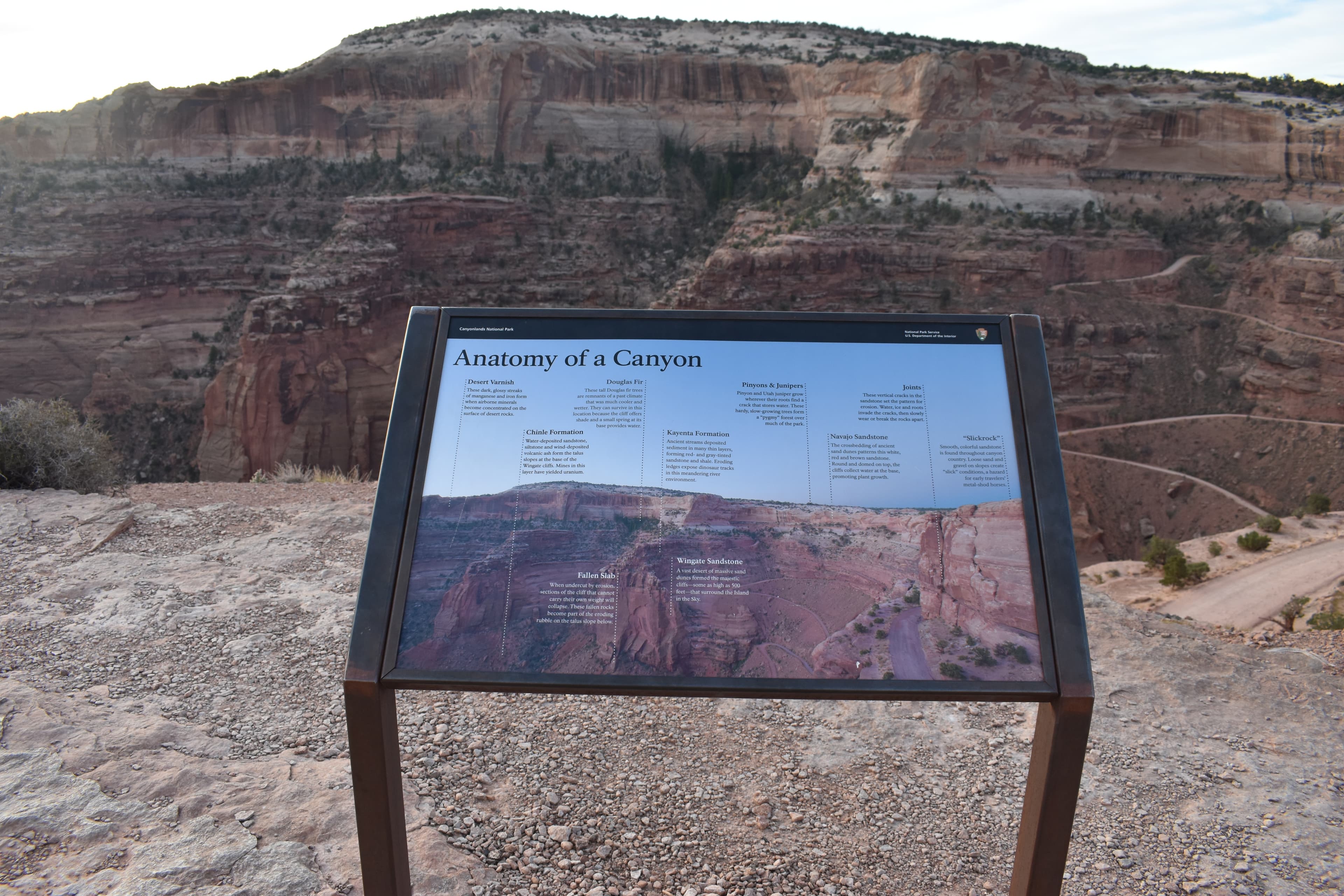 Shafer Canyon Overlook: Anatomy of a Canyon