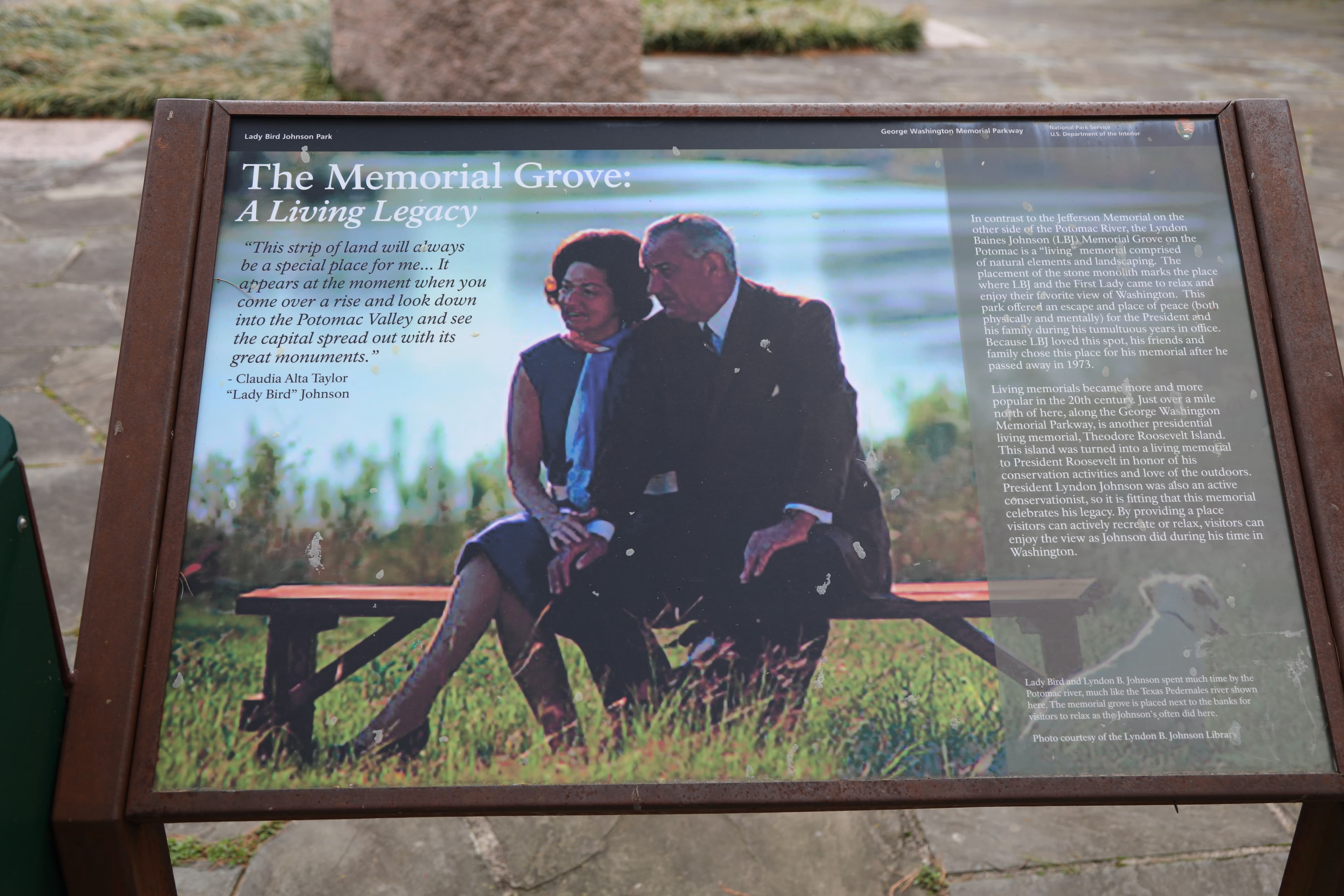Information Panel: The Memorial Grove