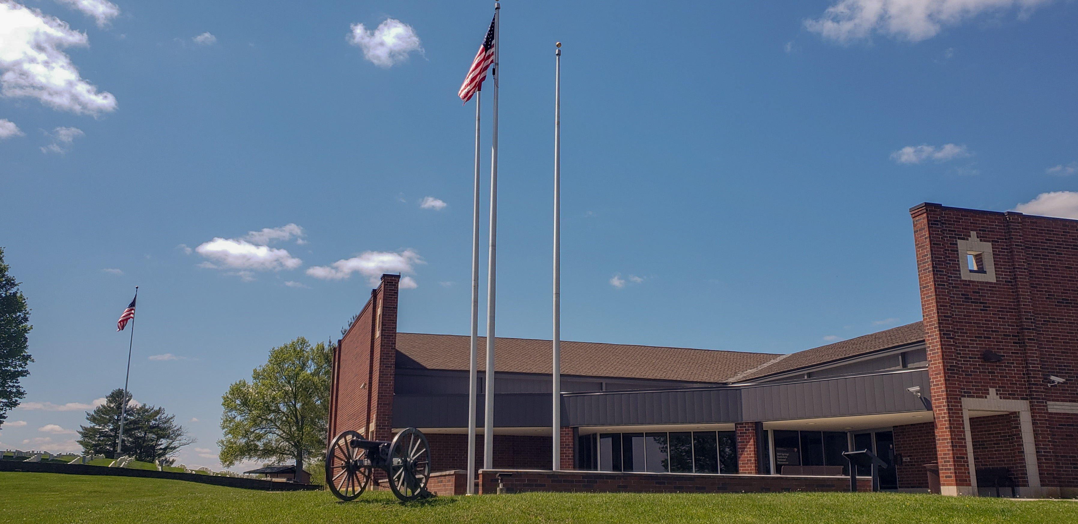Tour Stop #1: Park Visitor Center and National Cemetery