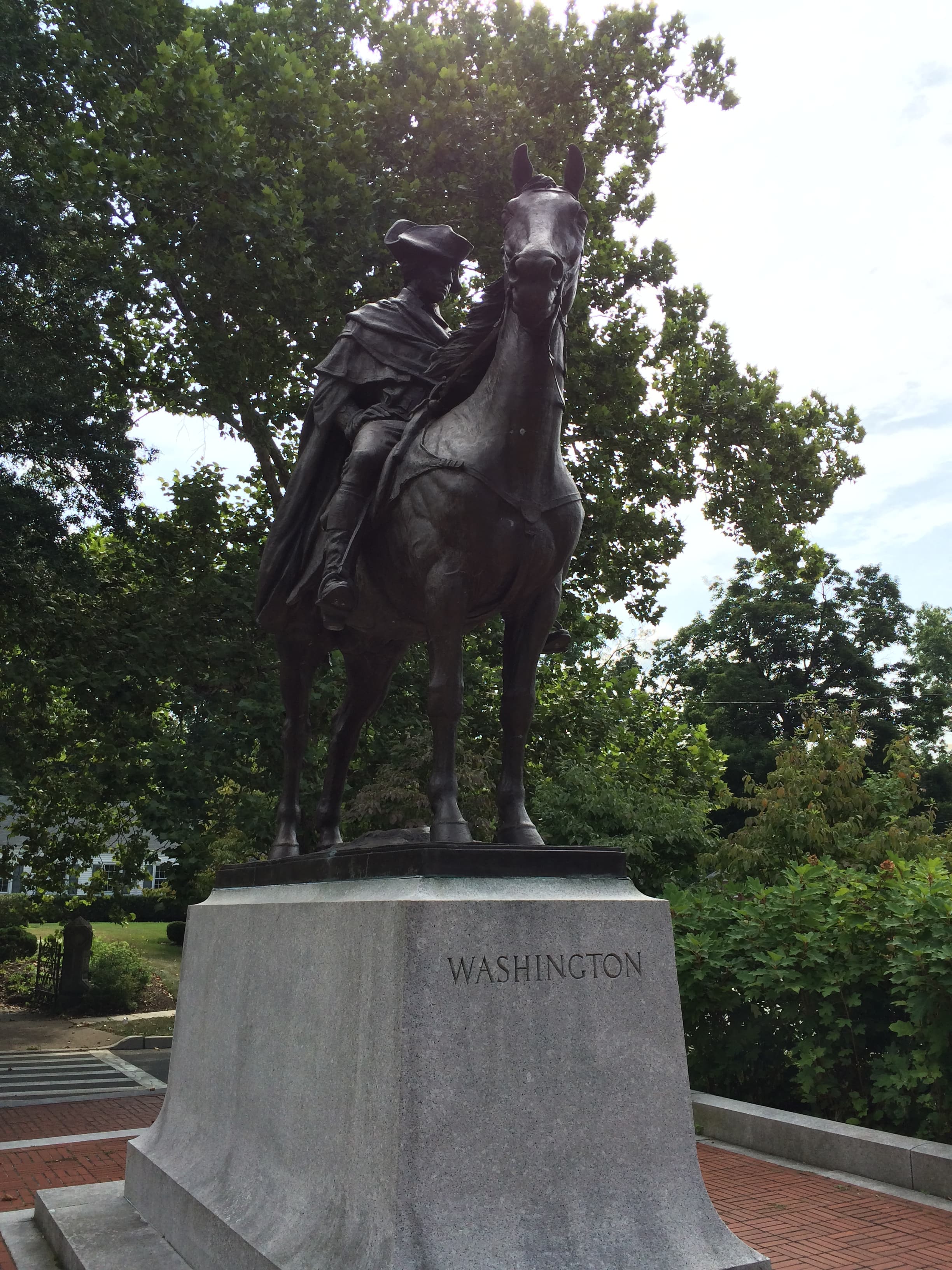 George Washington Equestrian Statue - Morristown
