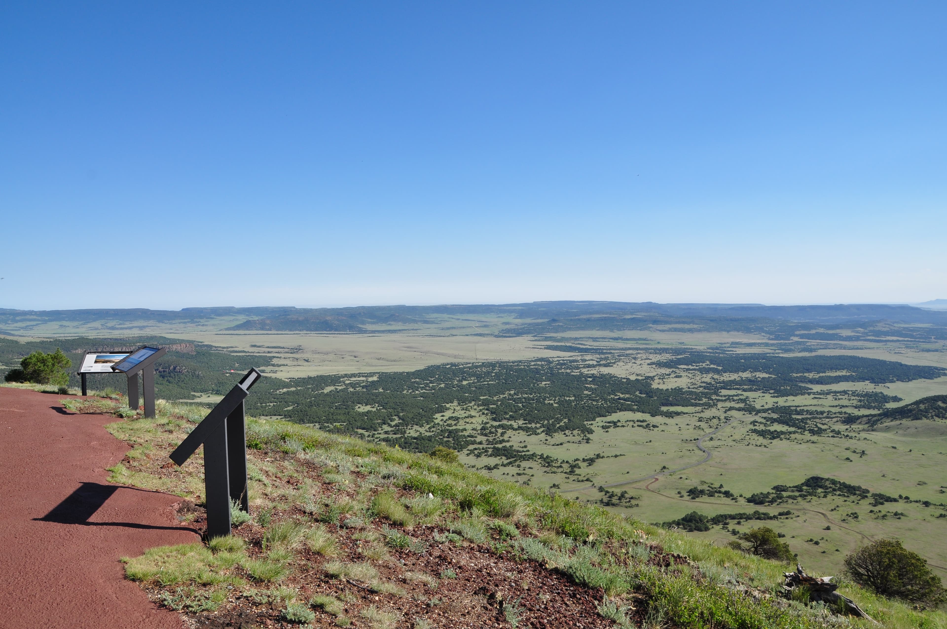 Top of Capulin Volcano