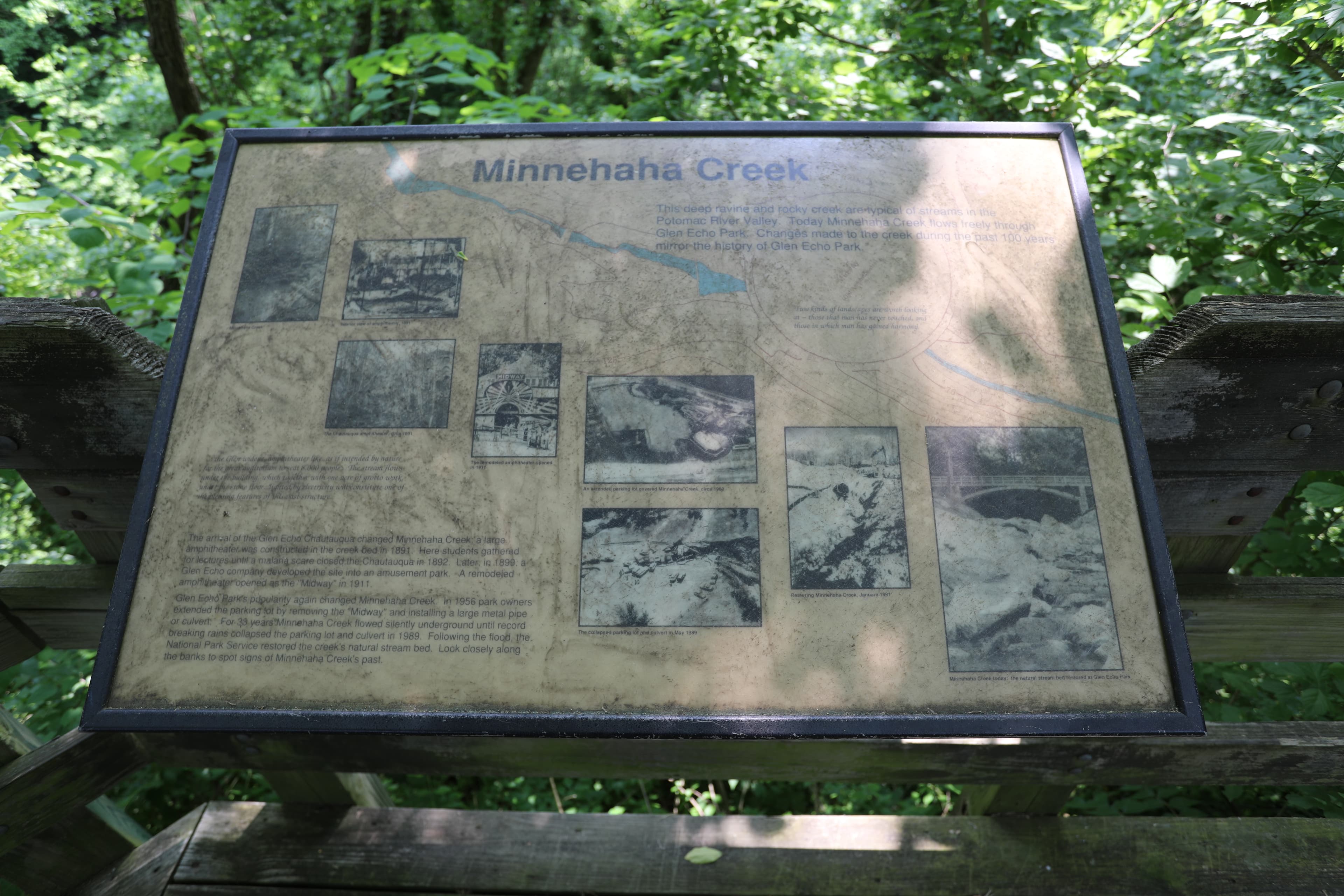 Information panel: Minnehaha Creek