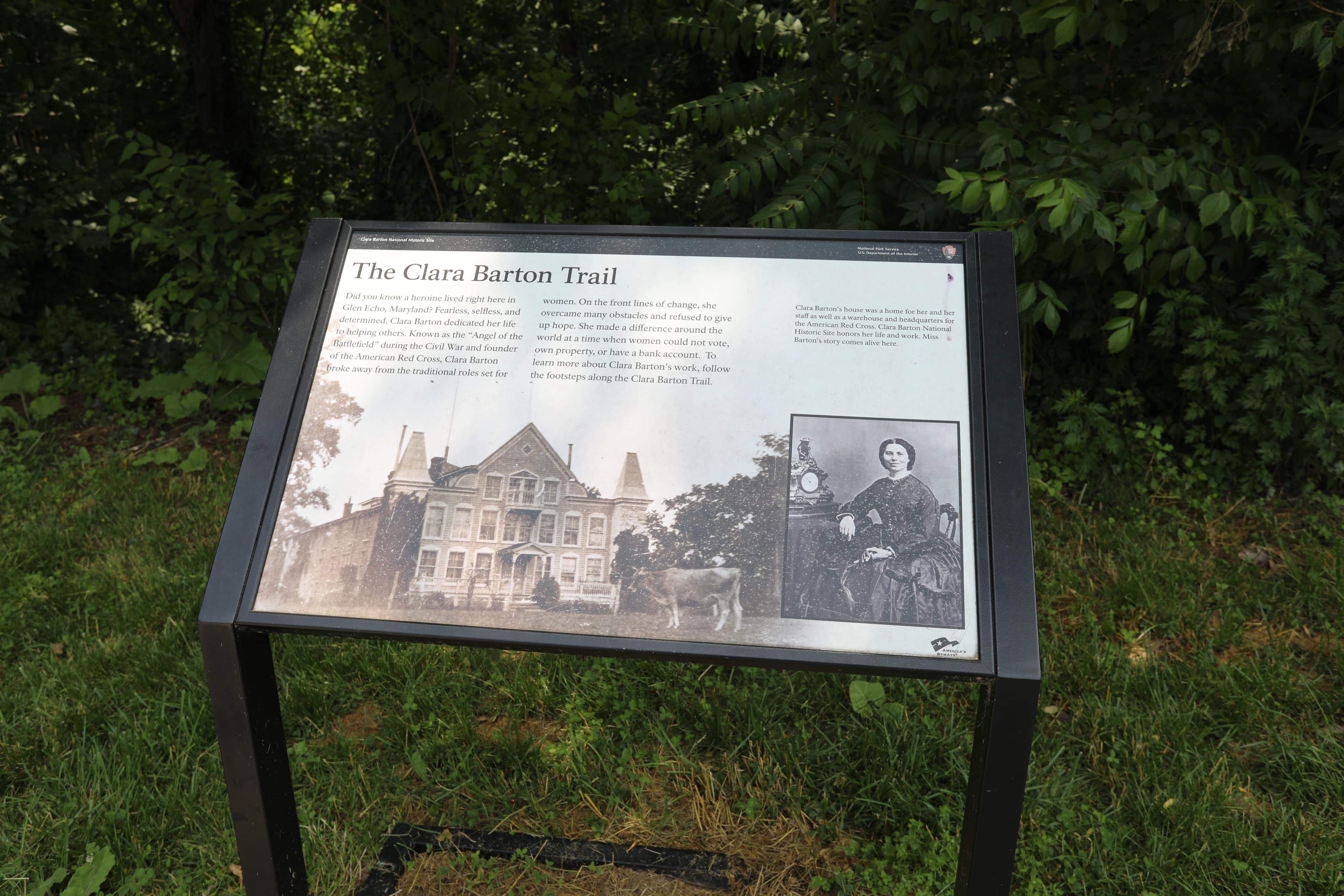Information Panel: The Clara Barton Trail