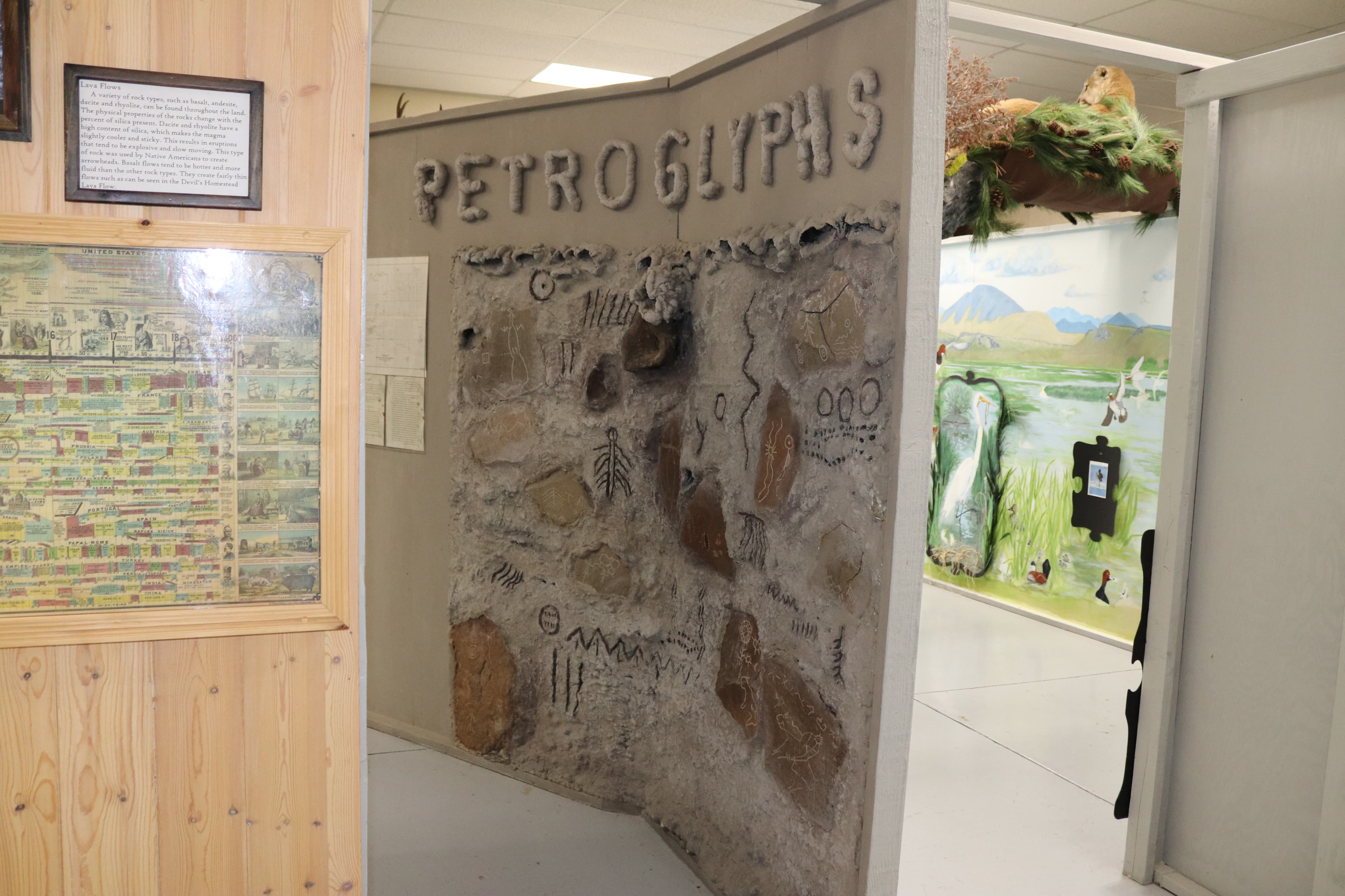 Museum - Lava Beds Exhibit