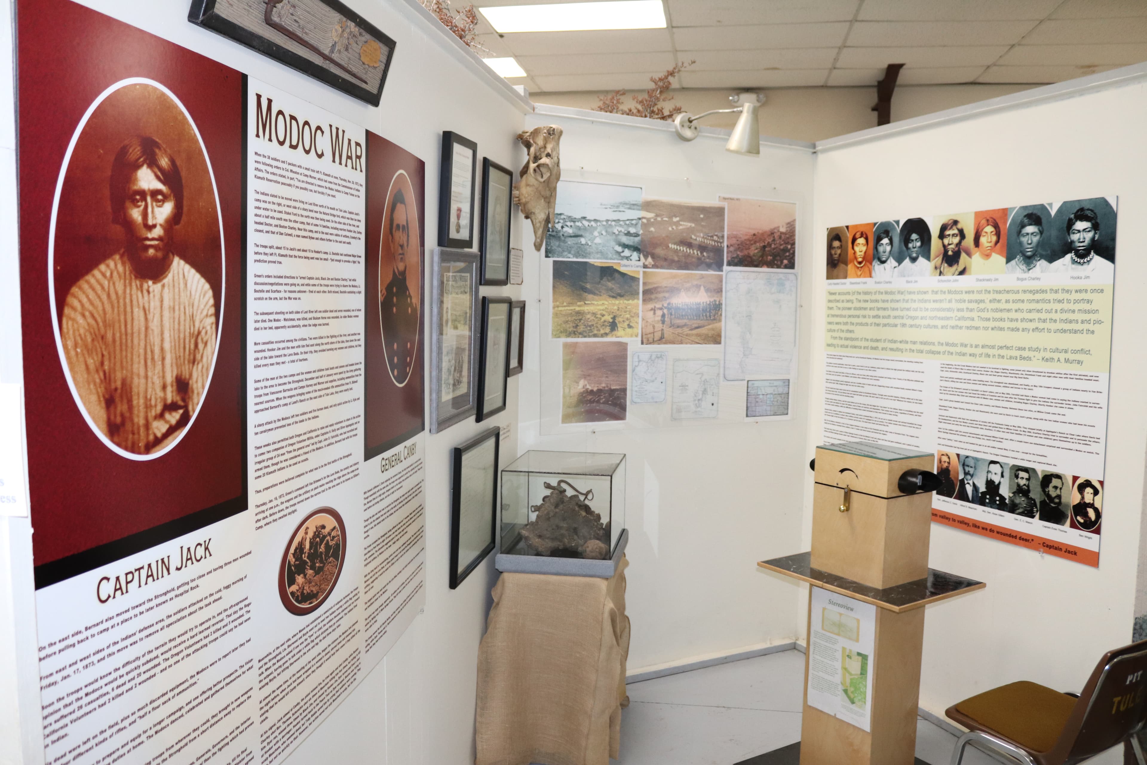 Museum - Modoc Indian War Exhibit