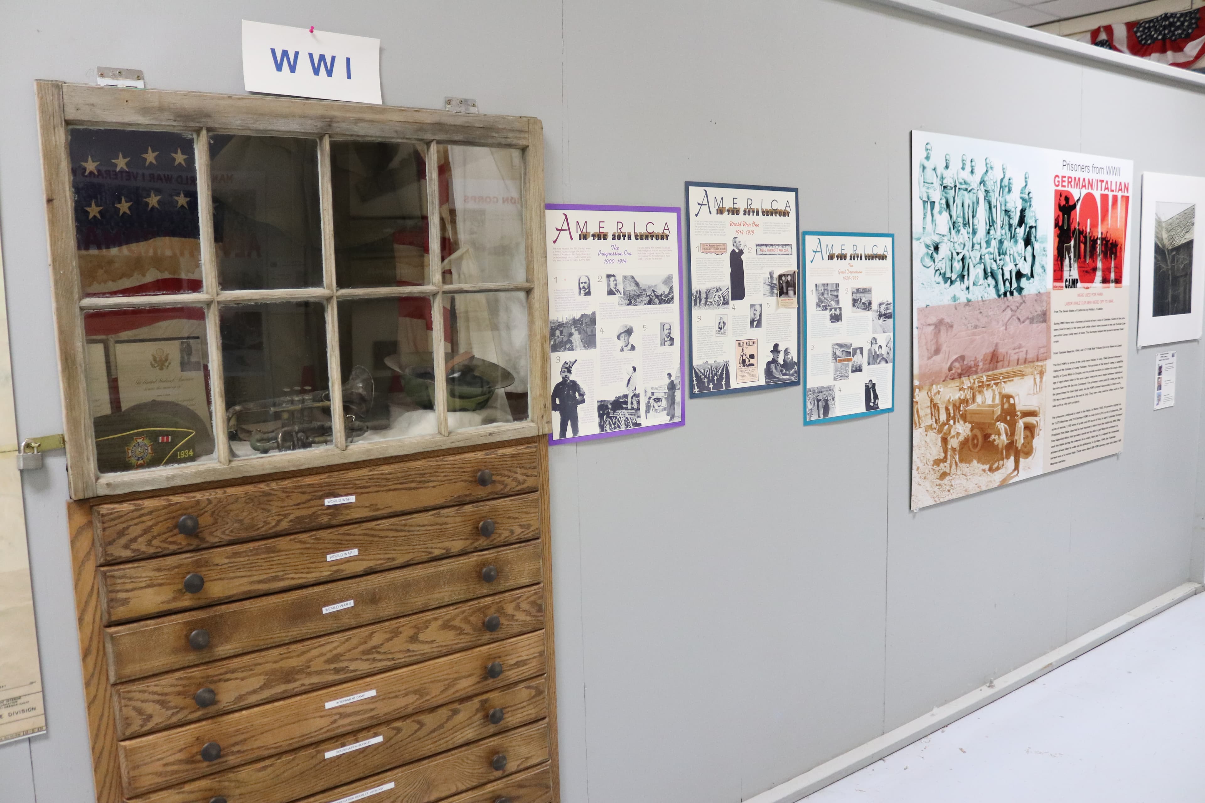 Museum - World War One Exhibit