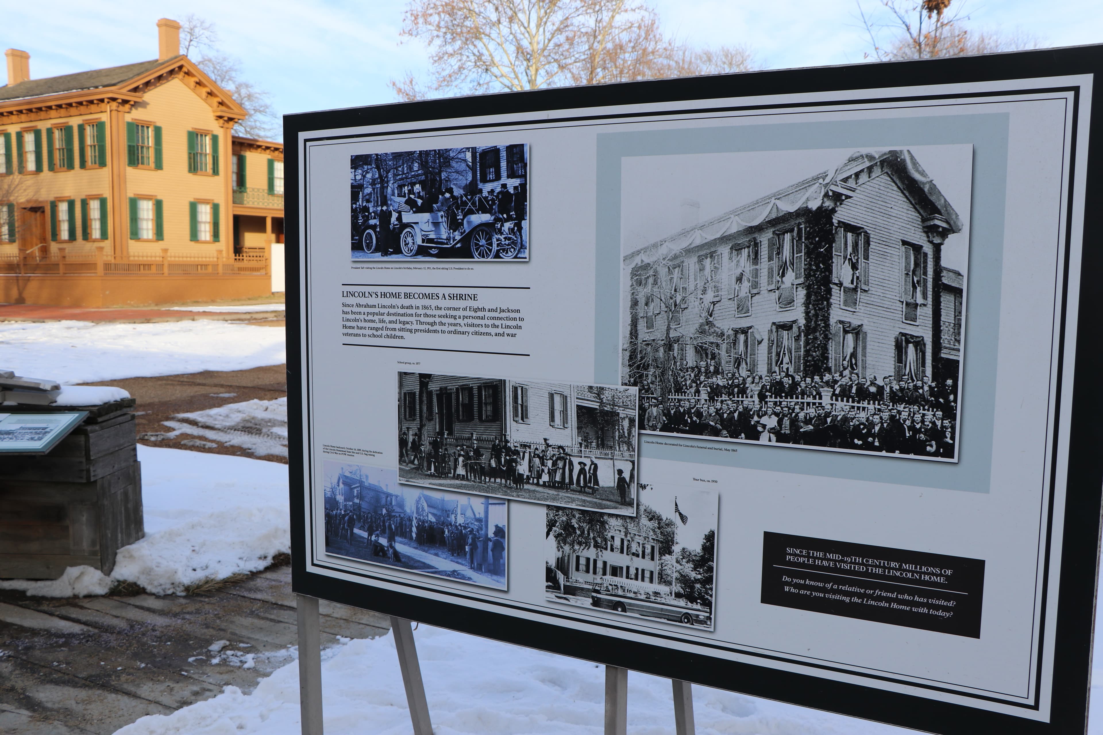 LIHO Wayside: Lincoln's Home Becomes a Shrine 2