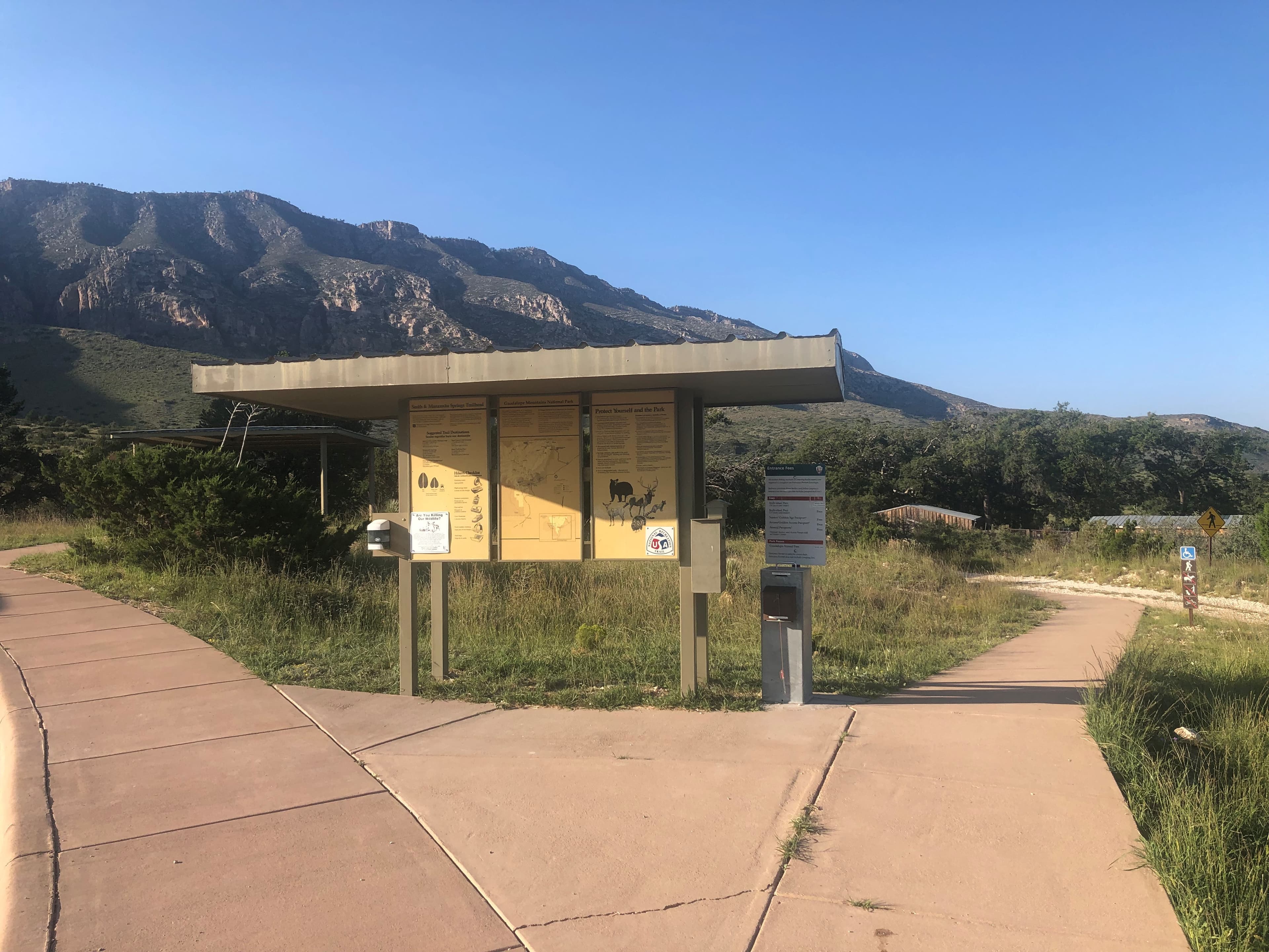 Frijole Ranch Trailhead