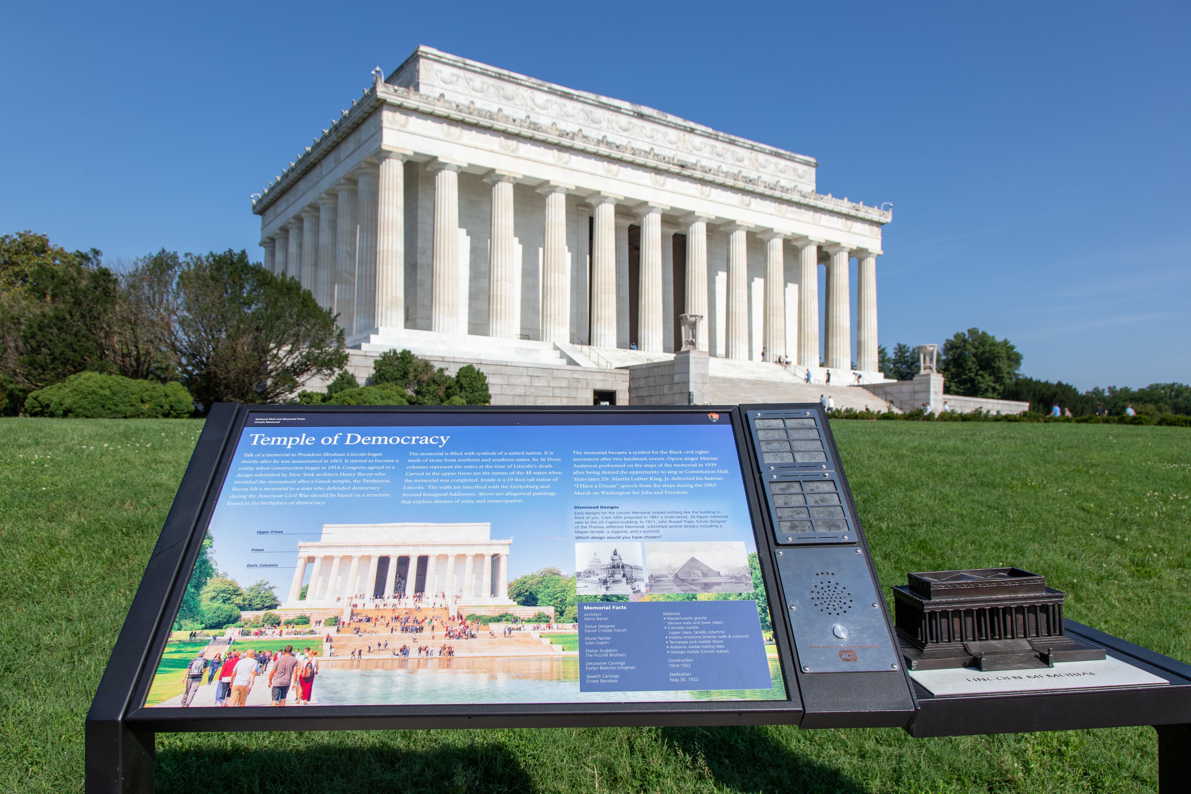 Information Panel: Temple of Democracy