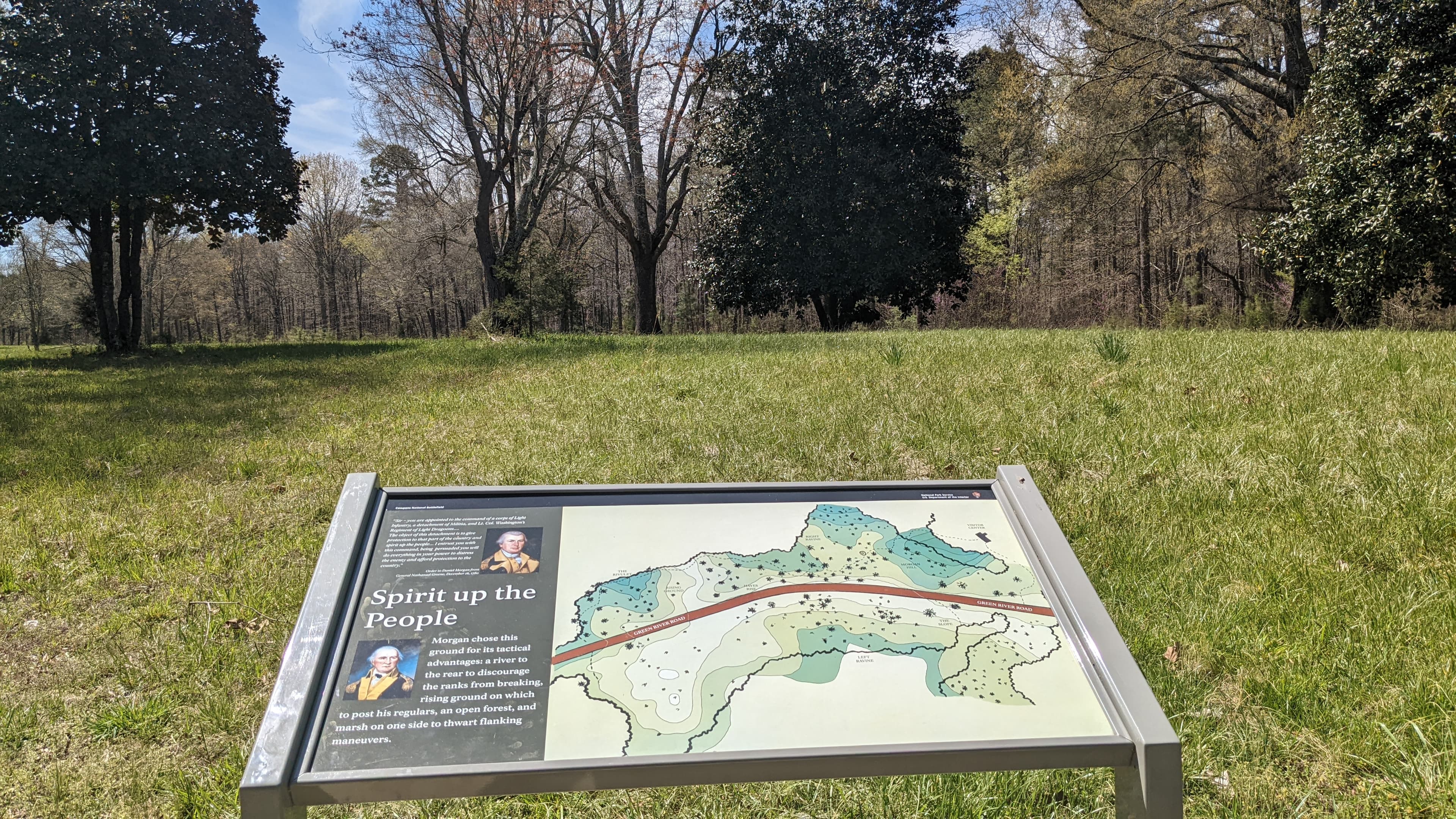 Cowpens Audio Tour Stop 3: Spirit Up the People