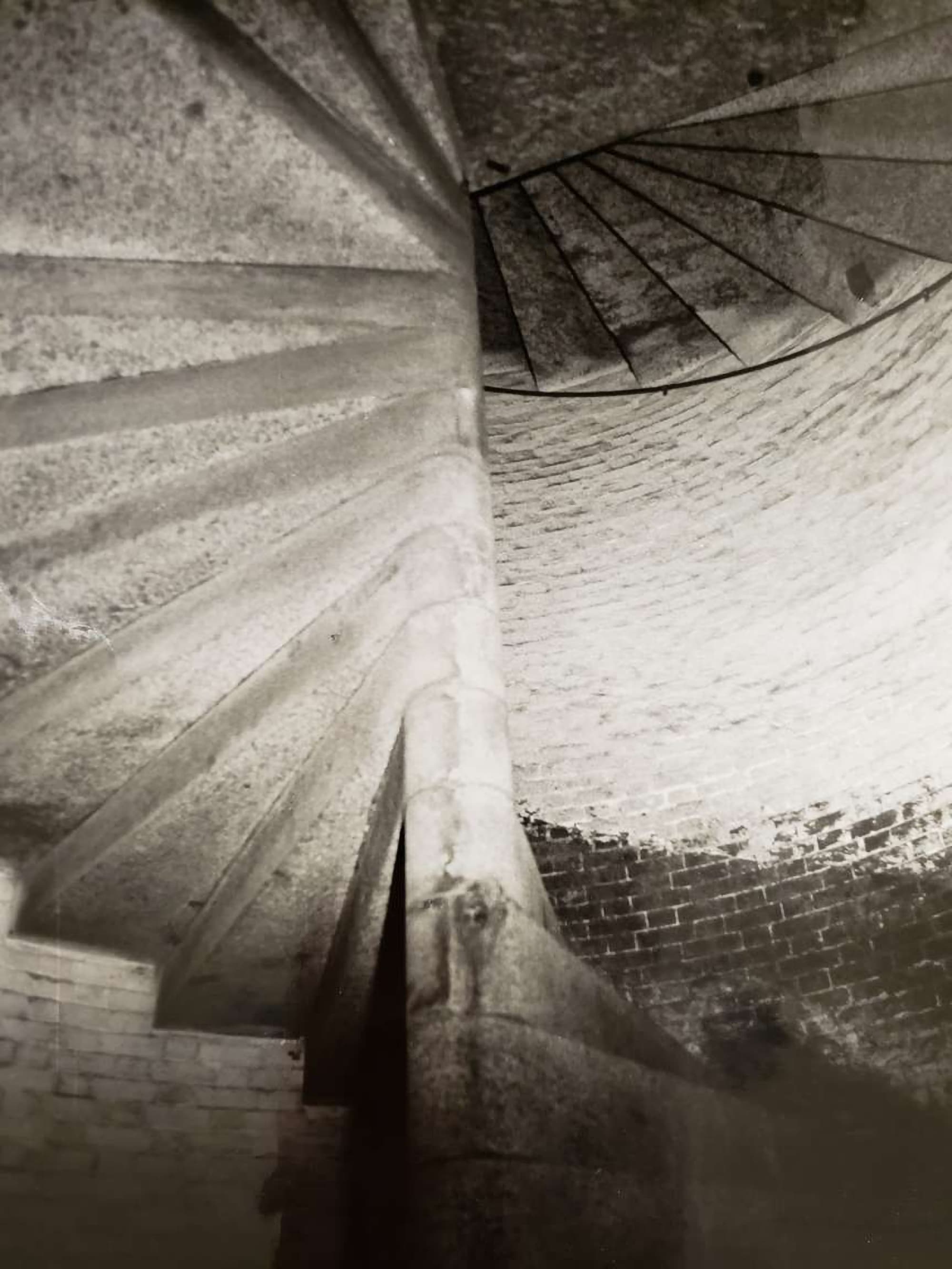 Spiral Stairwell: Fort Point Tour