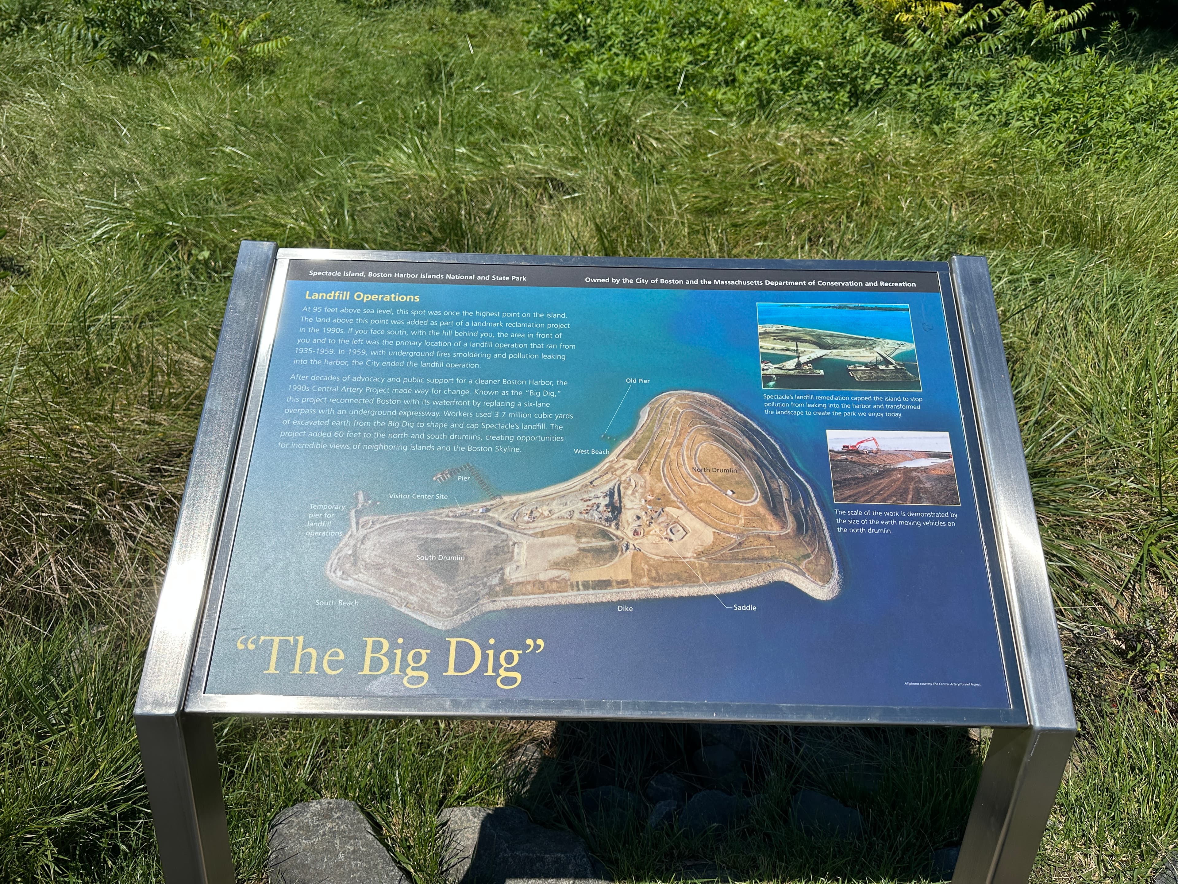 "The Big Dig" Sign