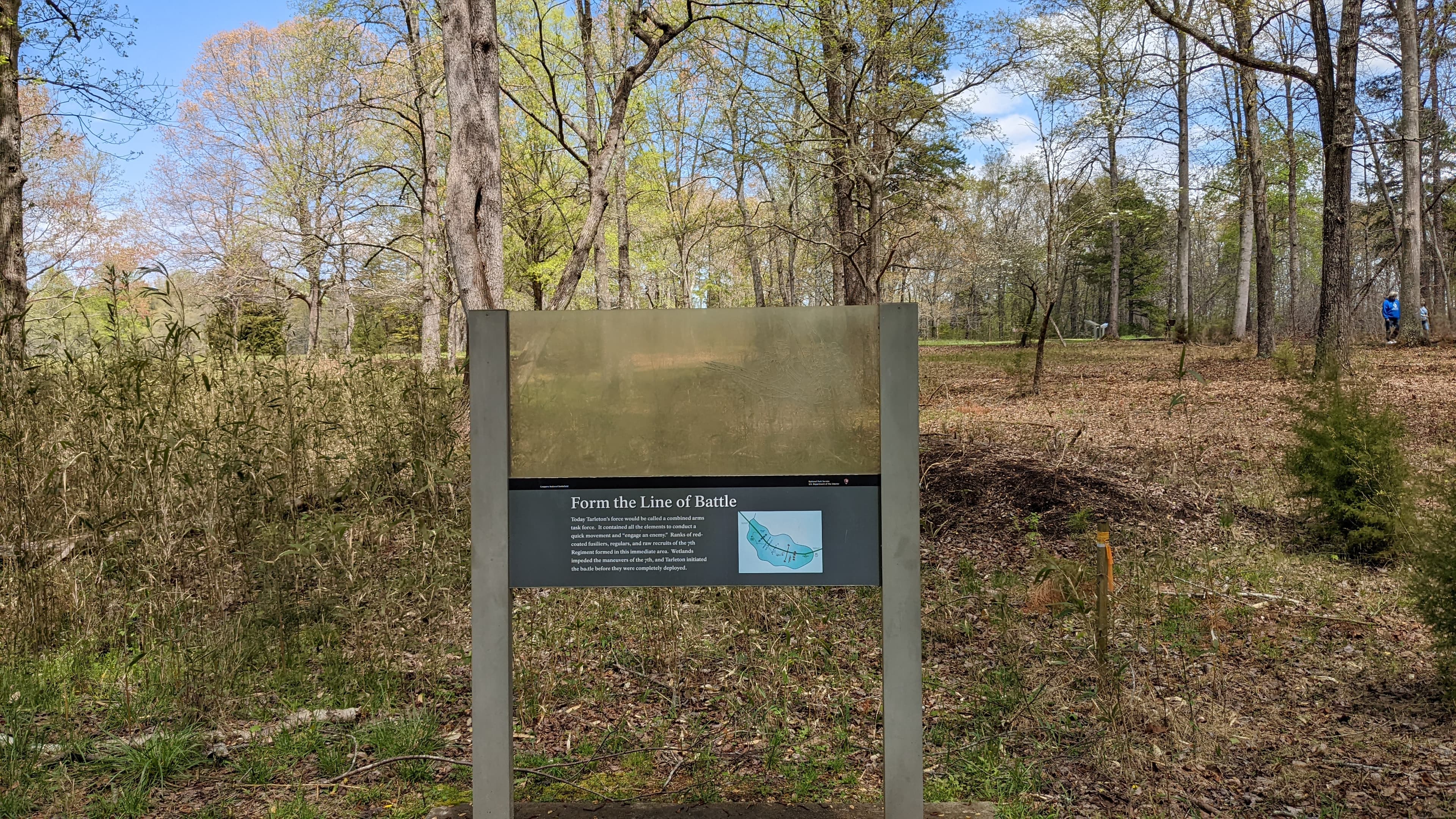 Cowpens Audio Tour Stop 10: Form the Line of Battle