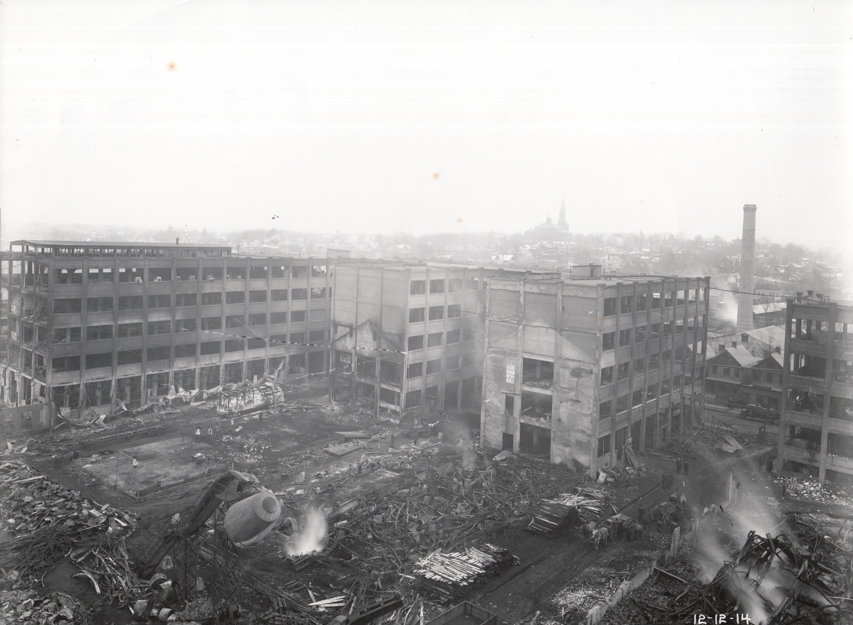 1914 Fire at Thomas Edison's Laboratory