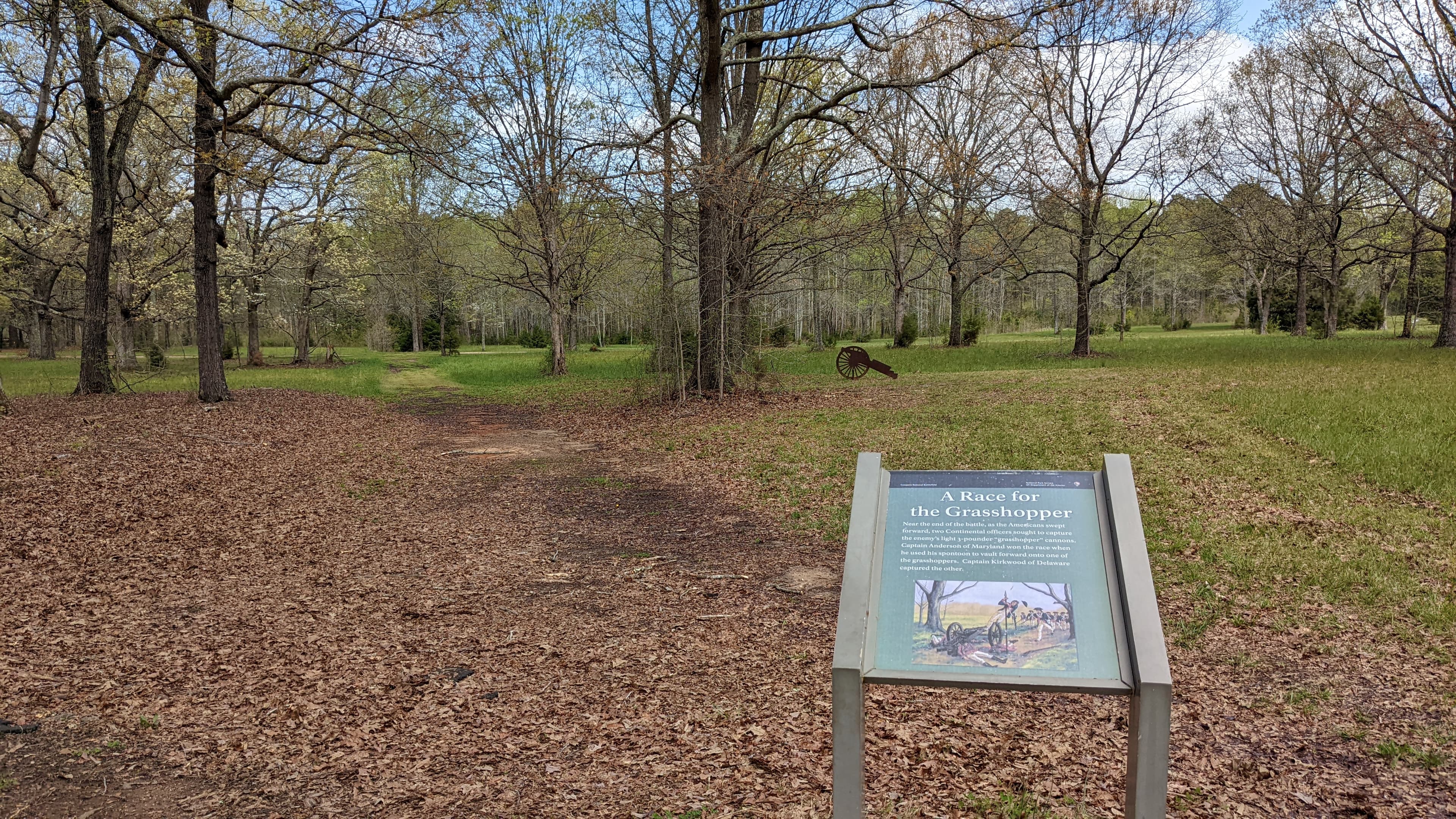 Cowpens Audio Tour Stop 12: A Race for the Grasshopper
