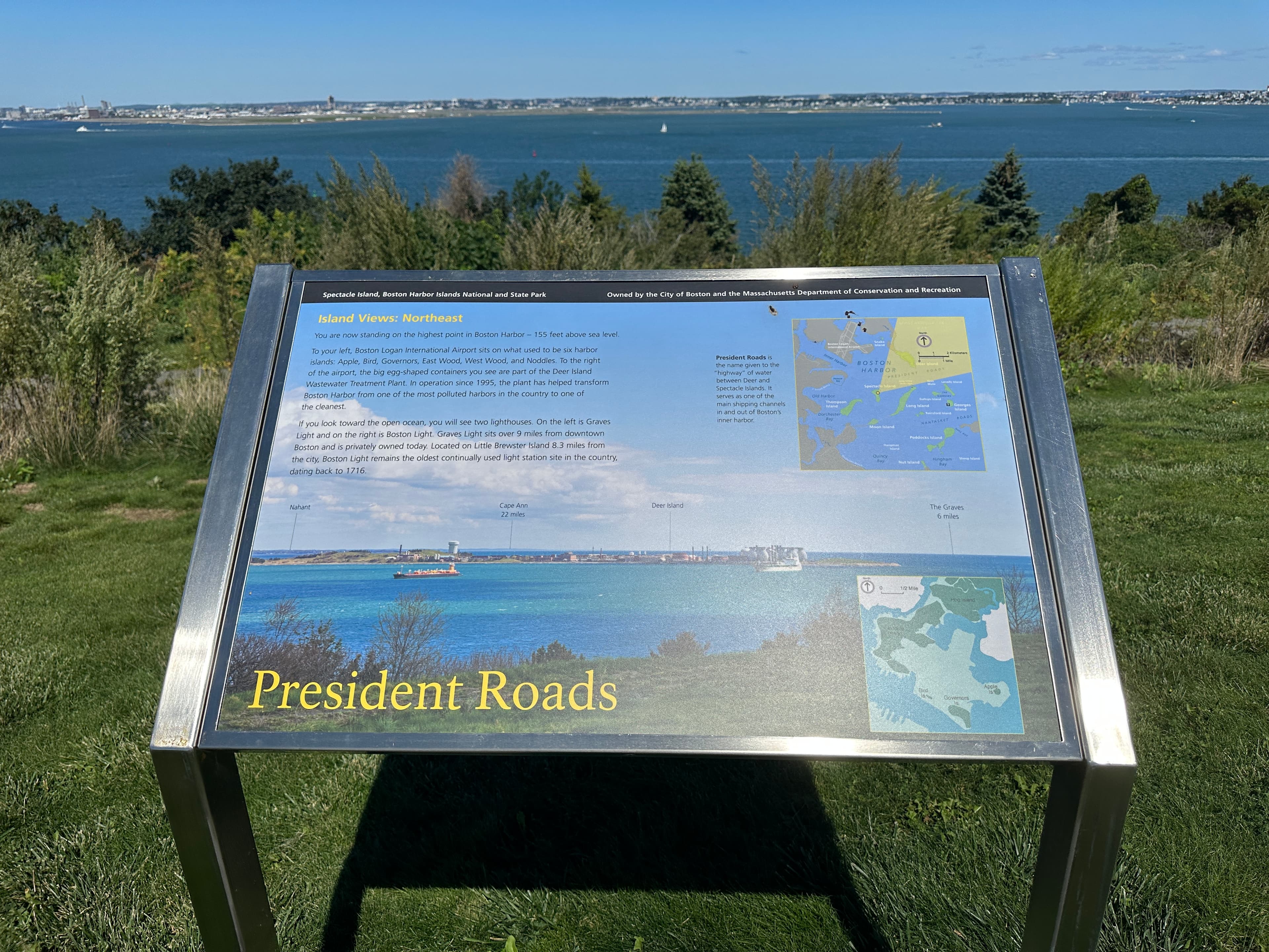 "President Roads" Sign