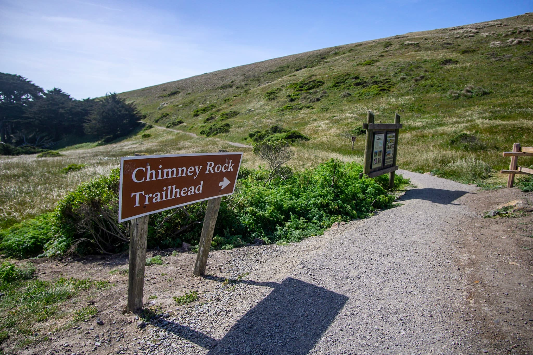 Chimney Rock Trailhead at Point Reyes