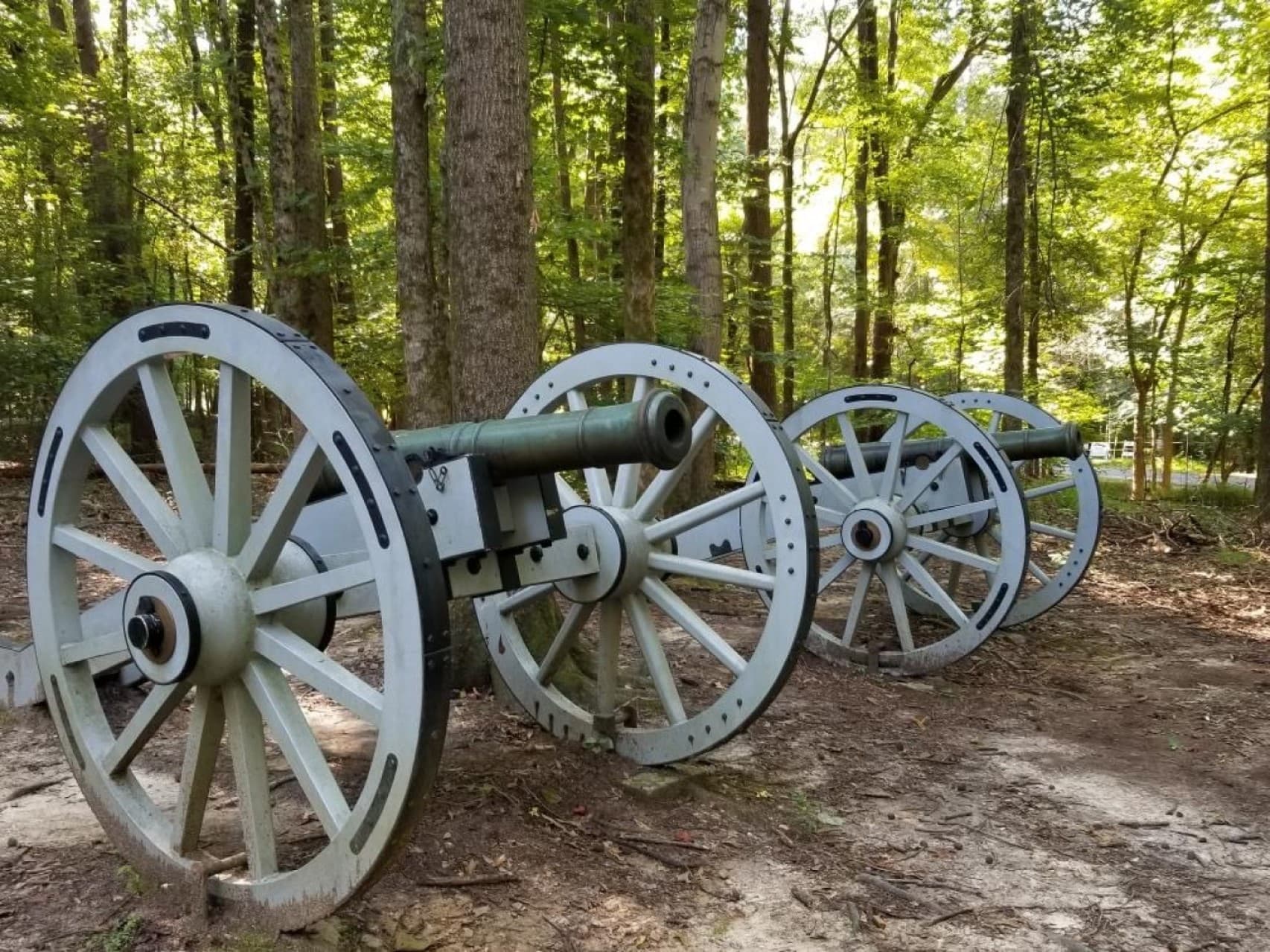 American Six Pounders on the Third Line