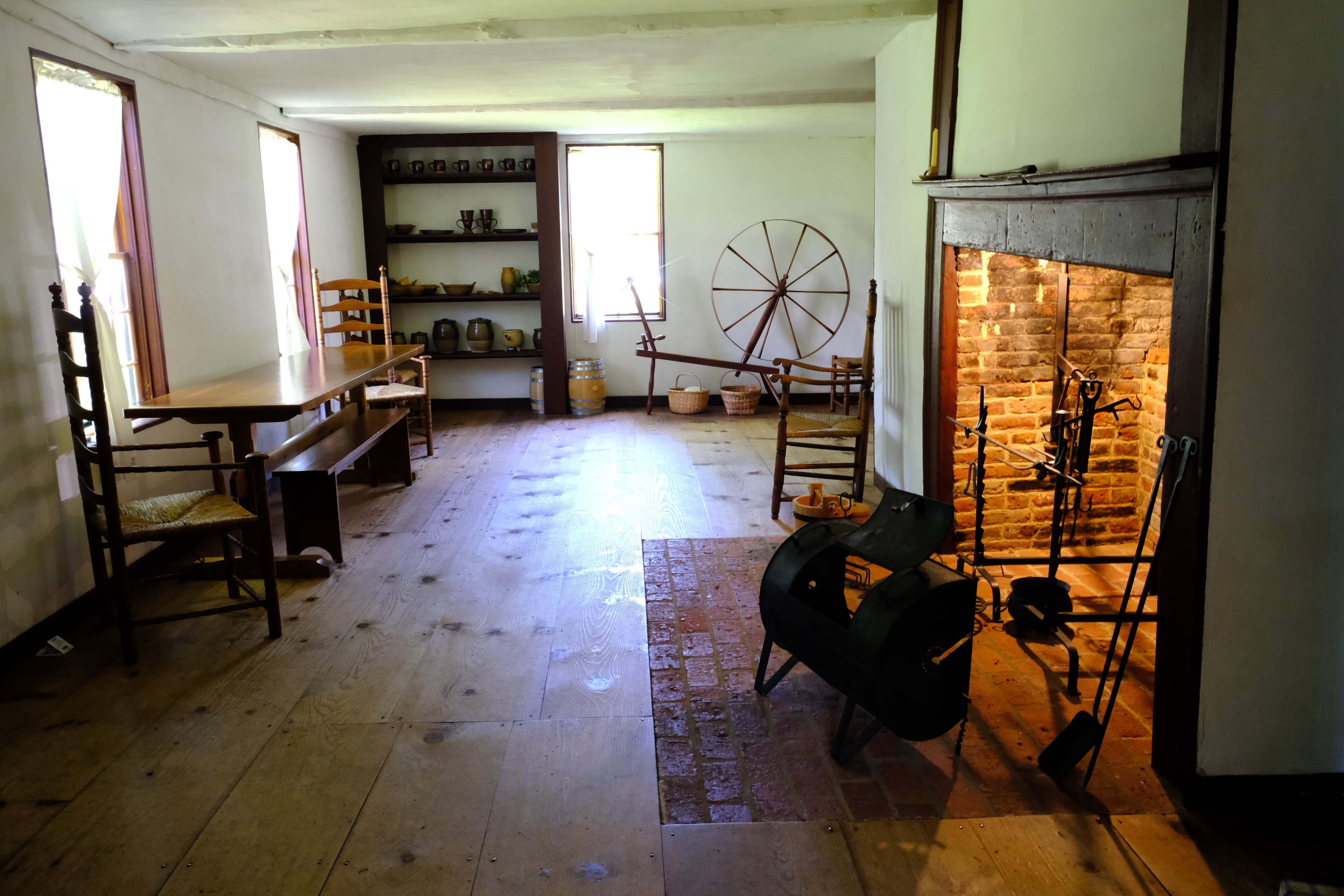 John Adams Birthplace Kitchen