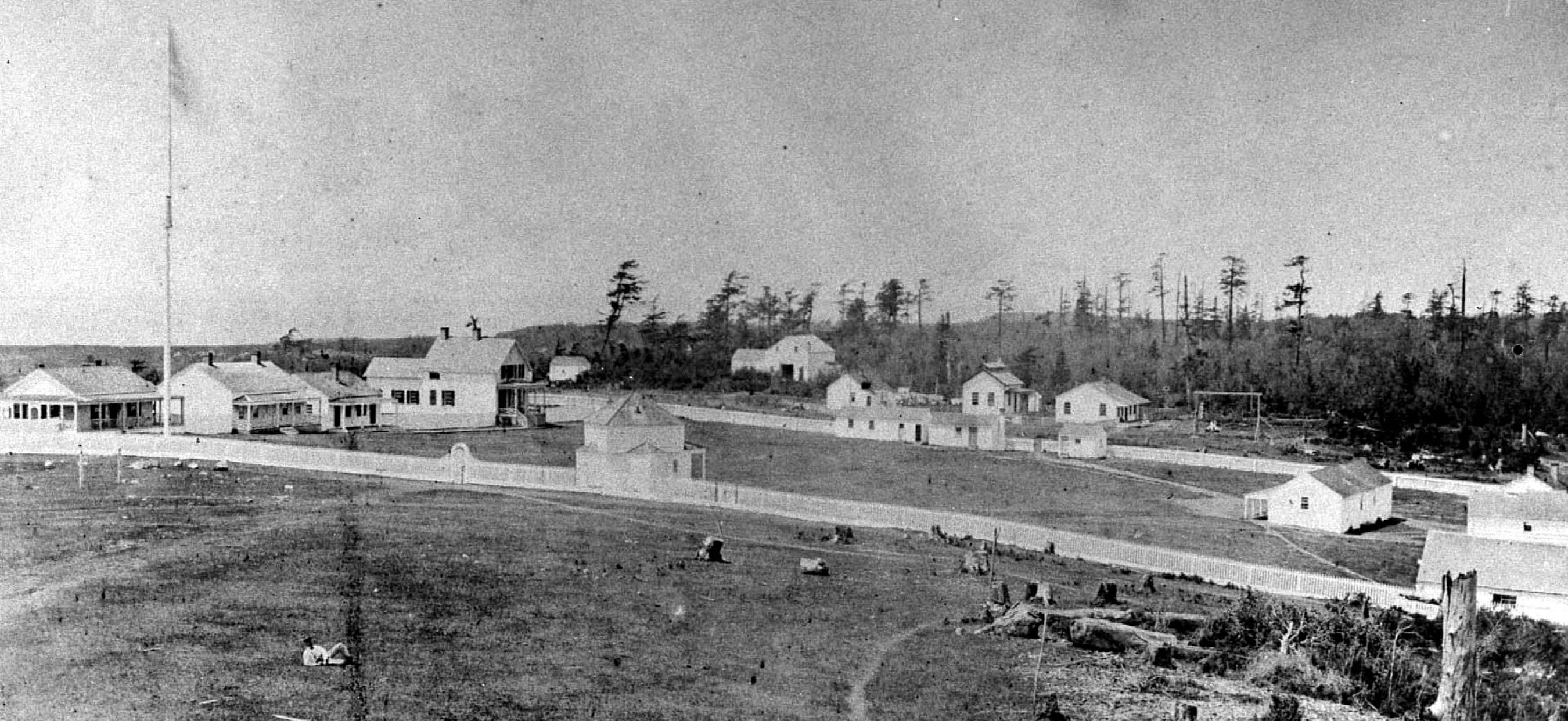 American Camp Flagpole