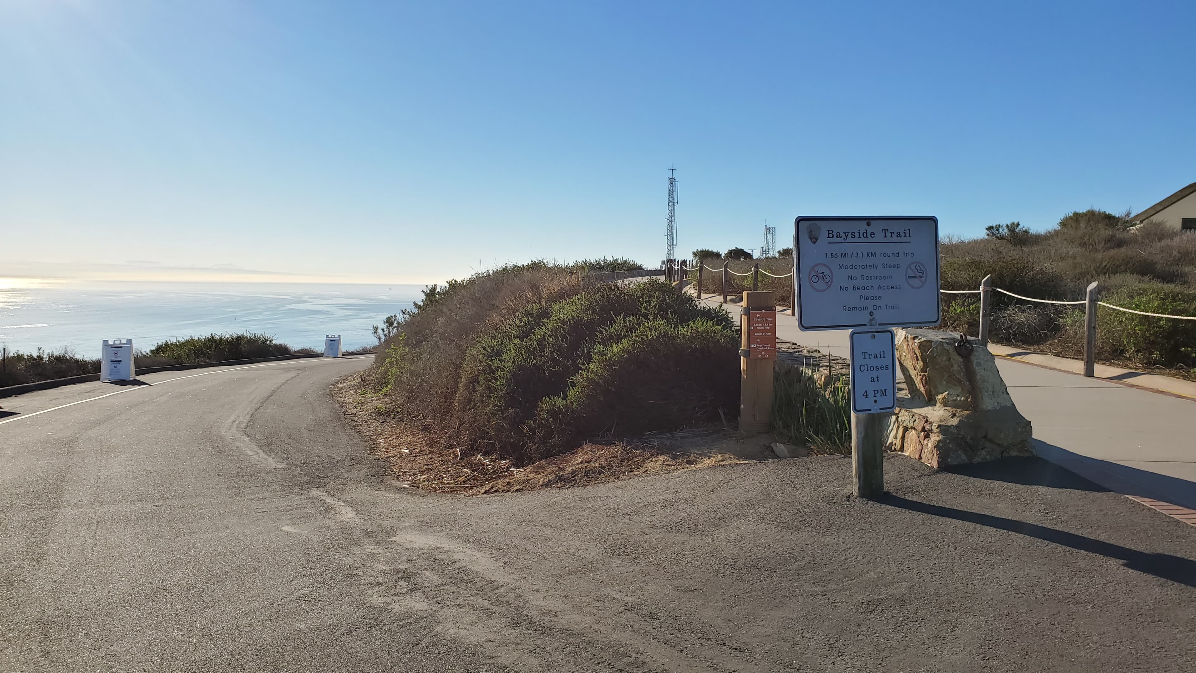 Bayside Trail - Trailhead