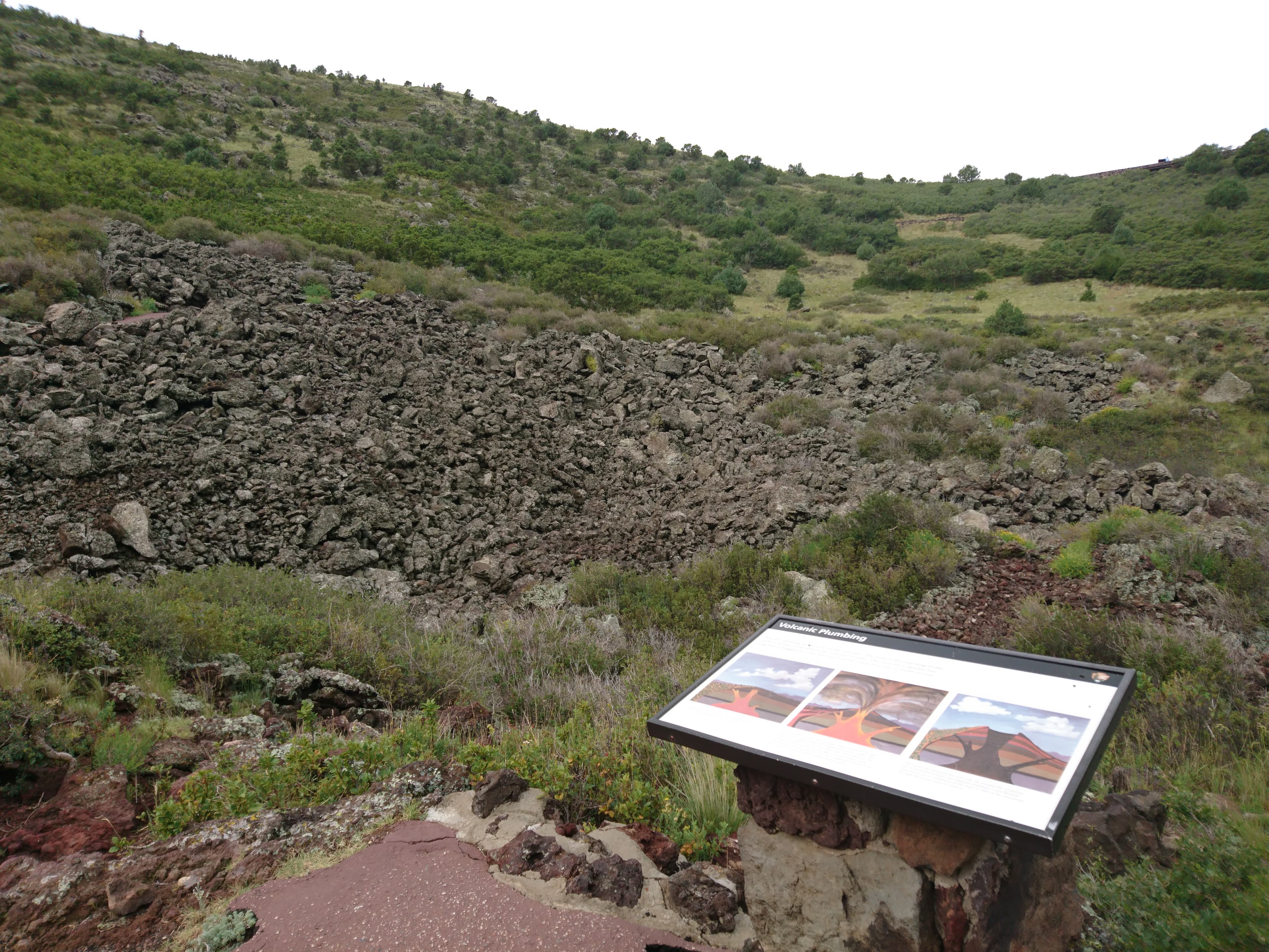 Crater Vent at Capulin Volcano