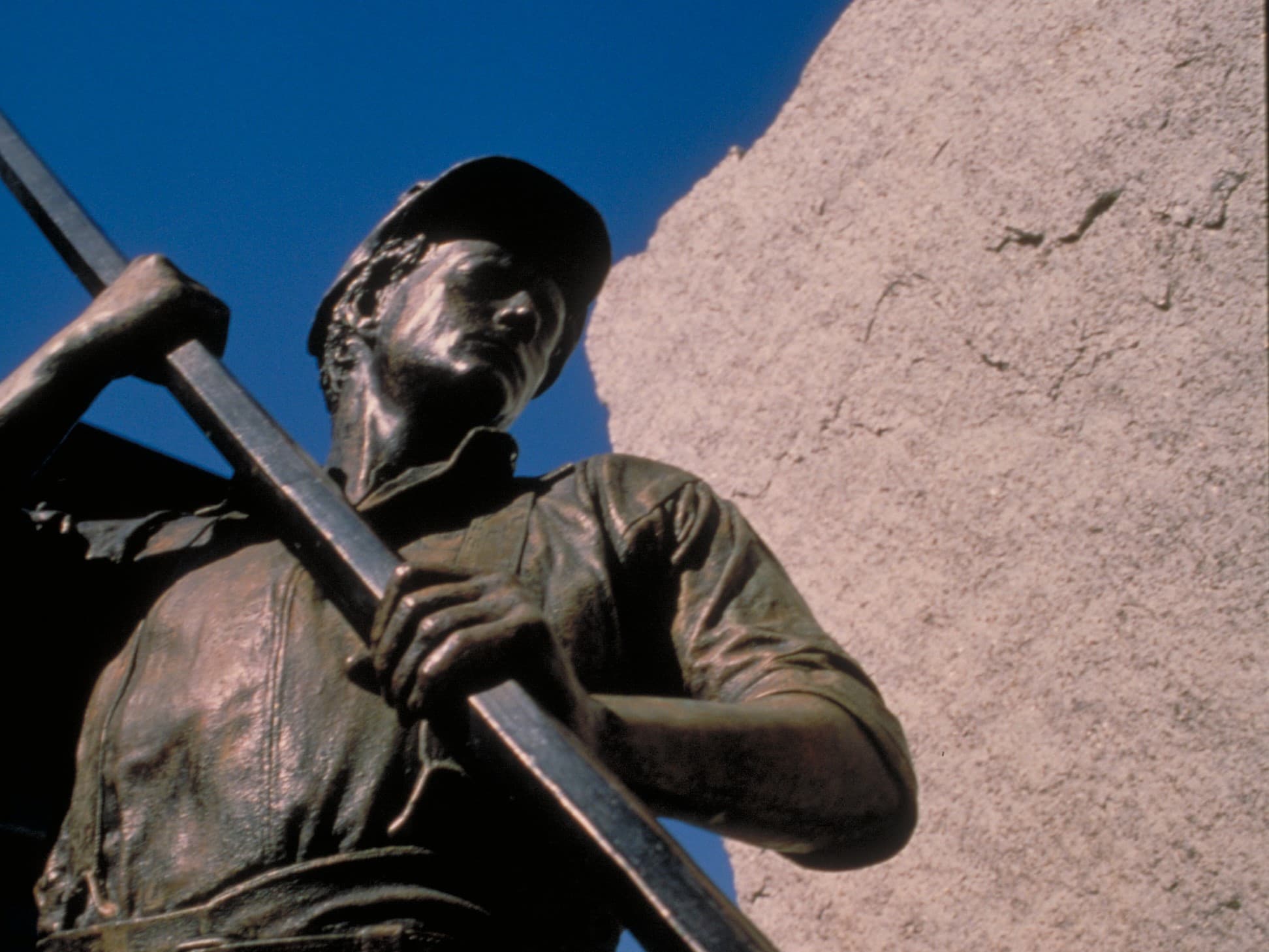 "The Worker" Sculpture