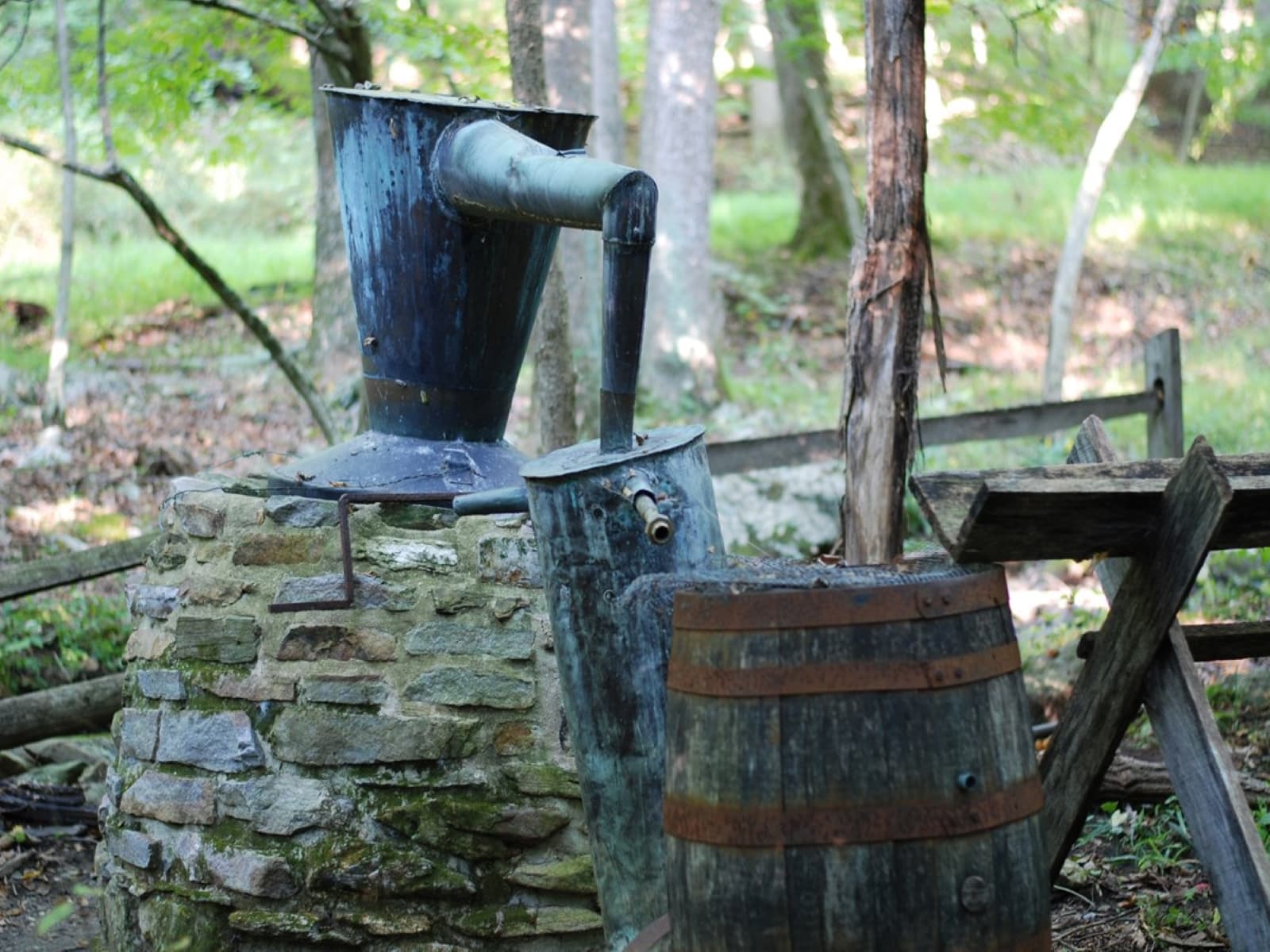 Blue Blazes Whiskey Still