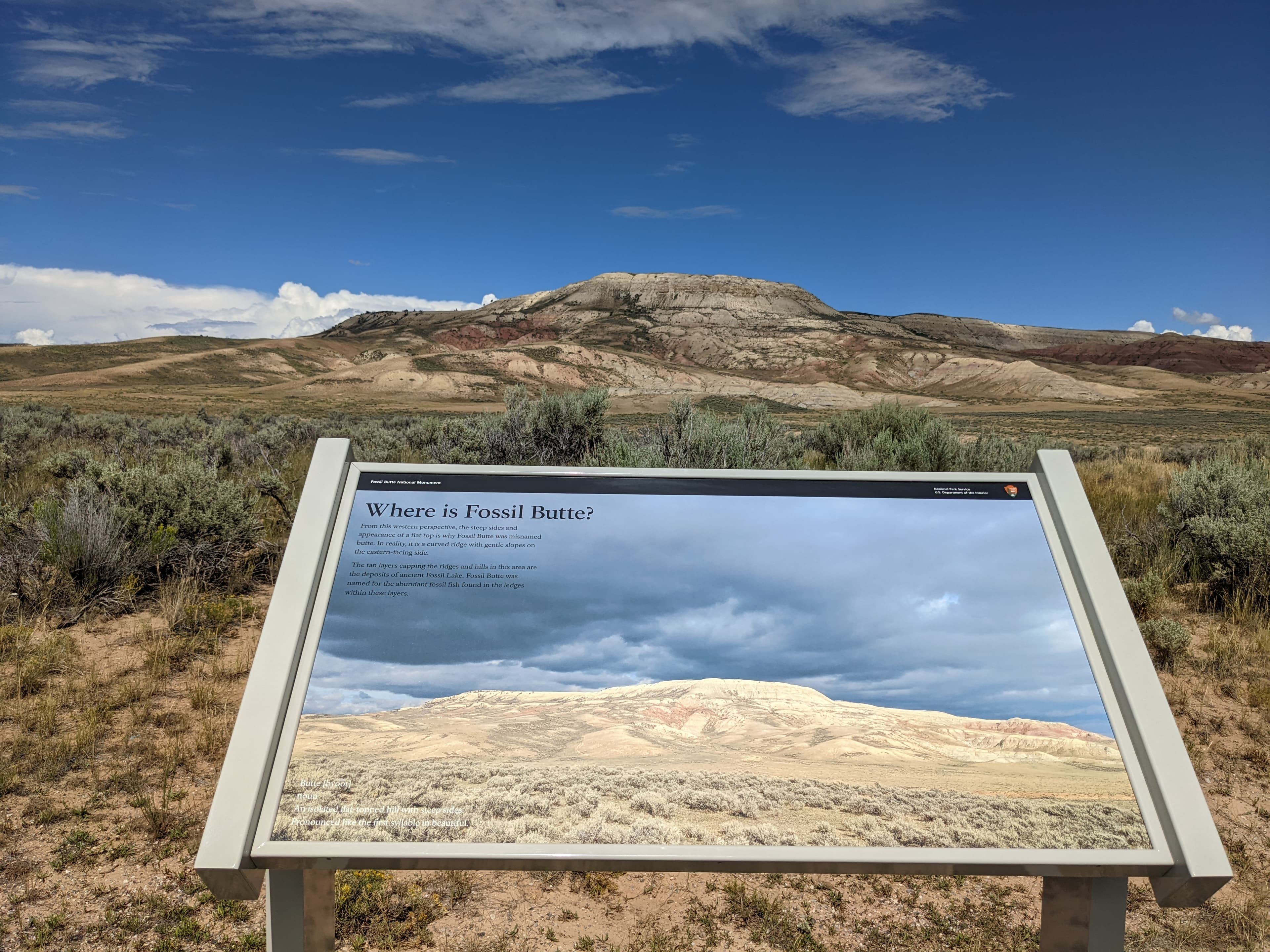Wayside: Where is Fossil Butte?