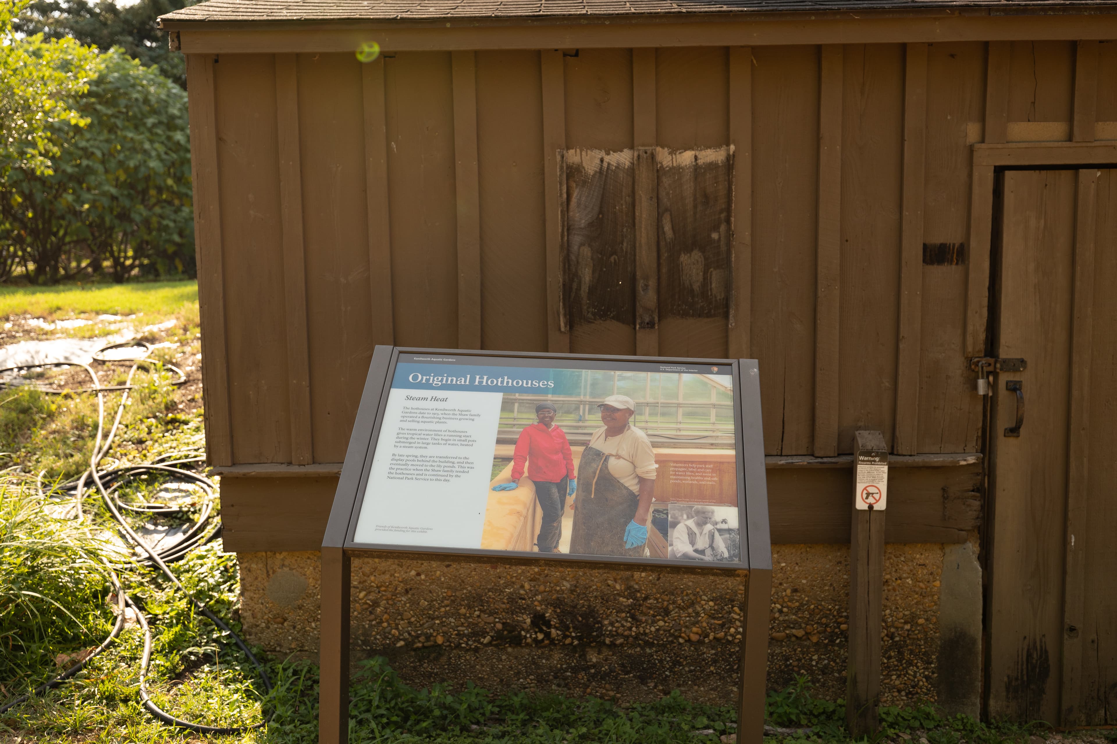 Information Panel: Original Hothouses