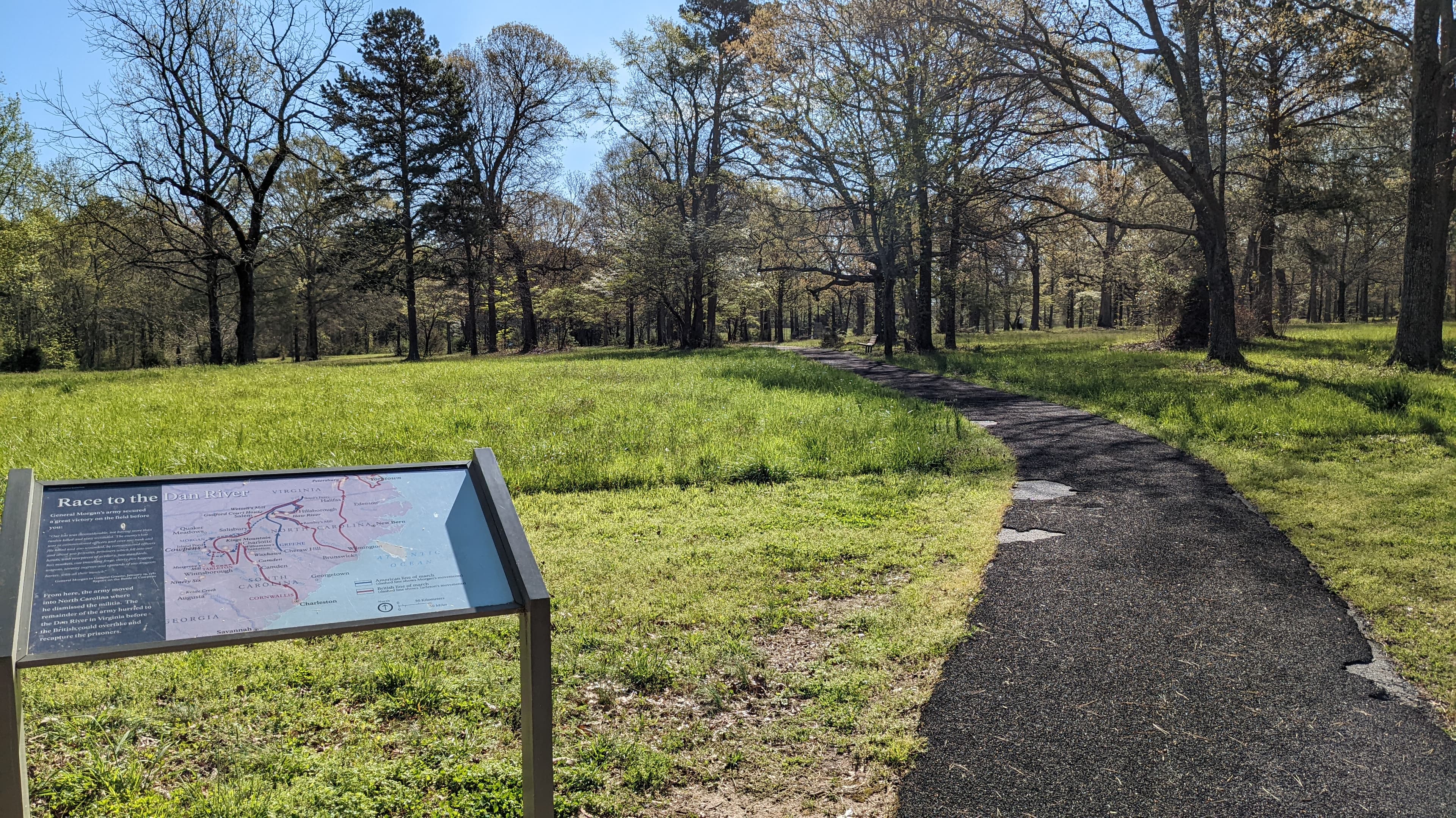 Cowpens Audio Tour Stop 16: Race to the Dan River