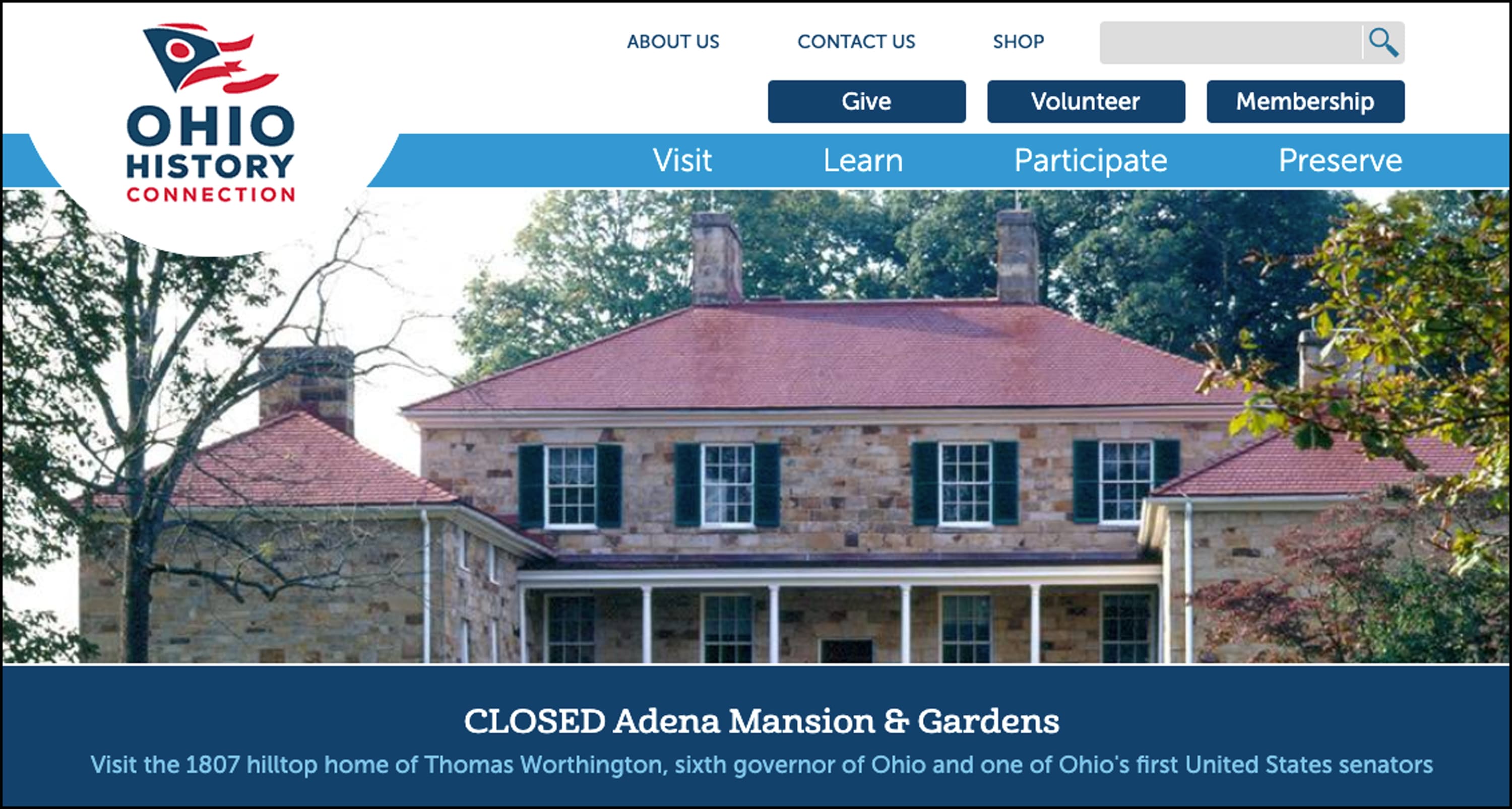 Adena Mansion and Gardens