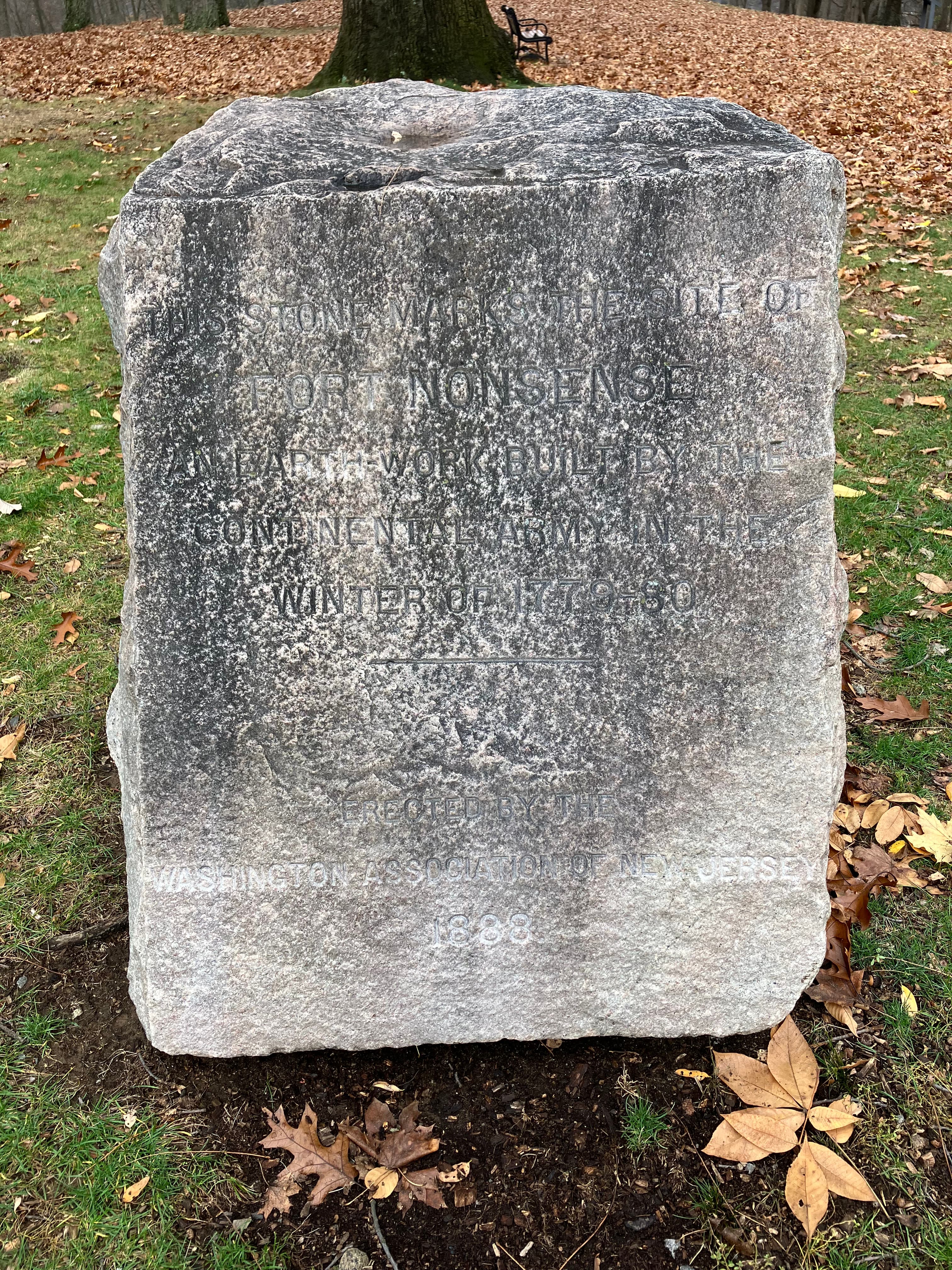 Fort Nonsense Marker