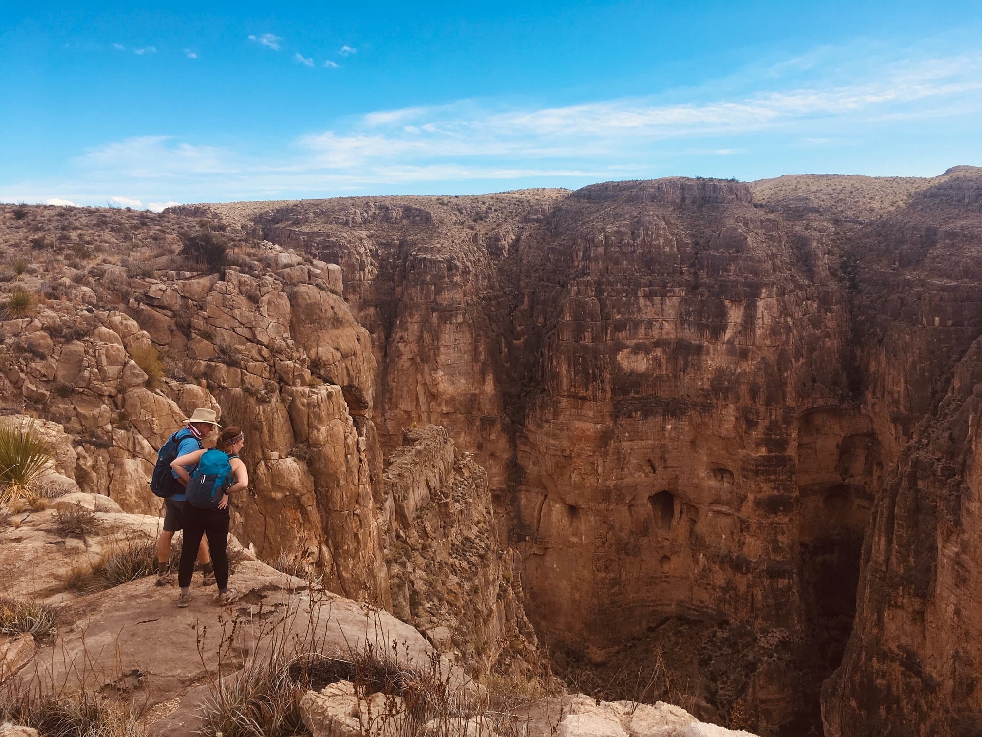Mariscal Canyon Rim Trail