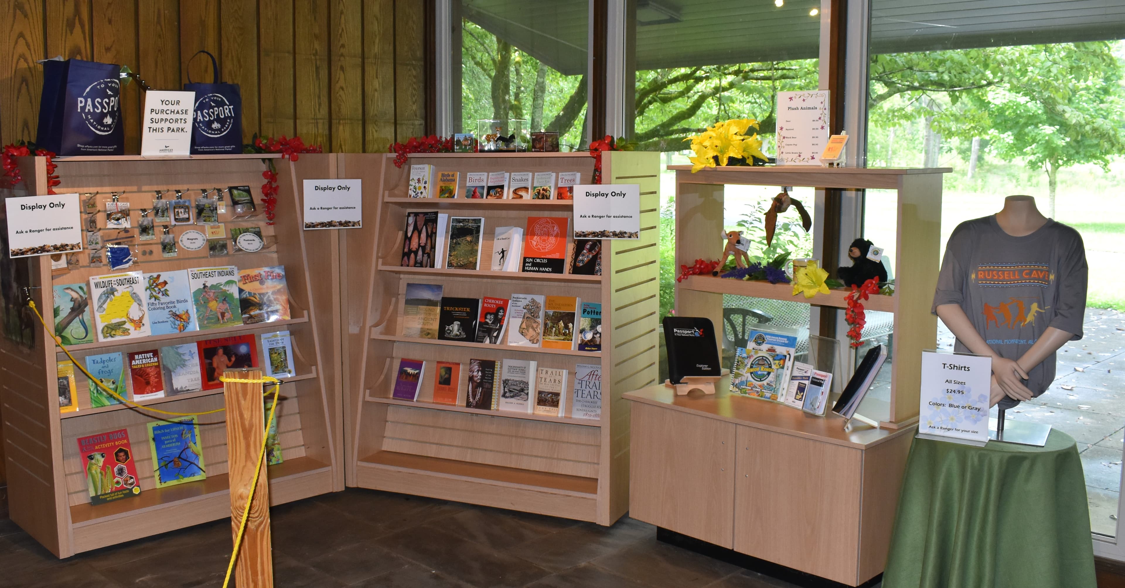 Russell Cave Bookstore