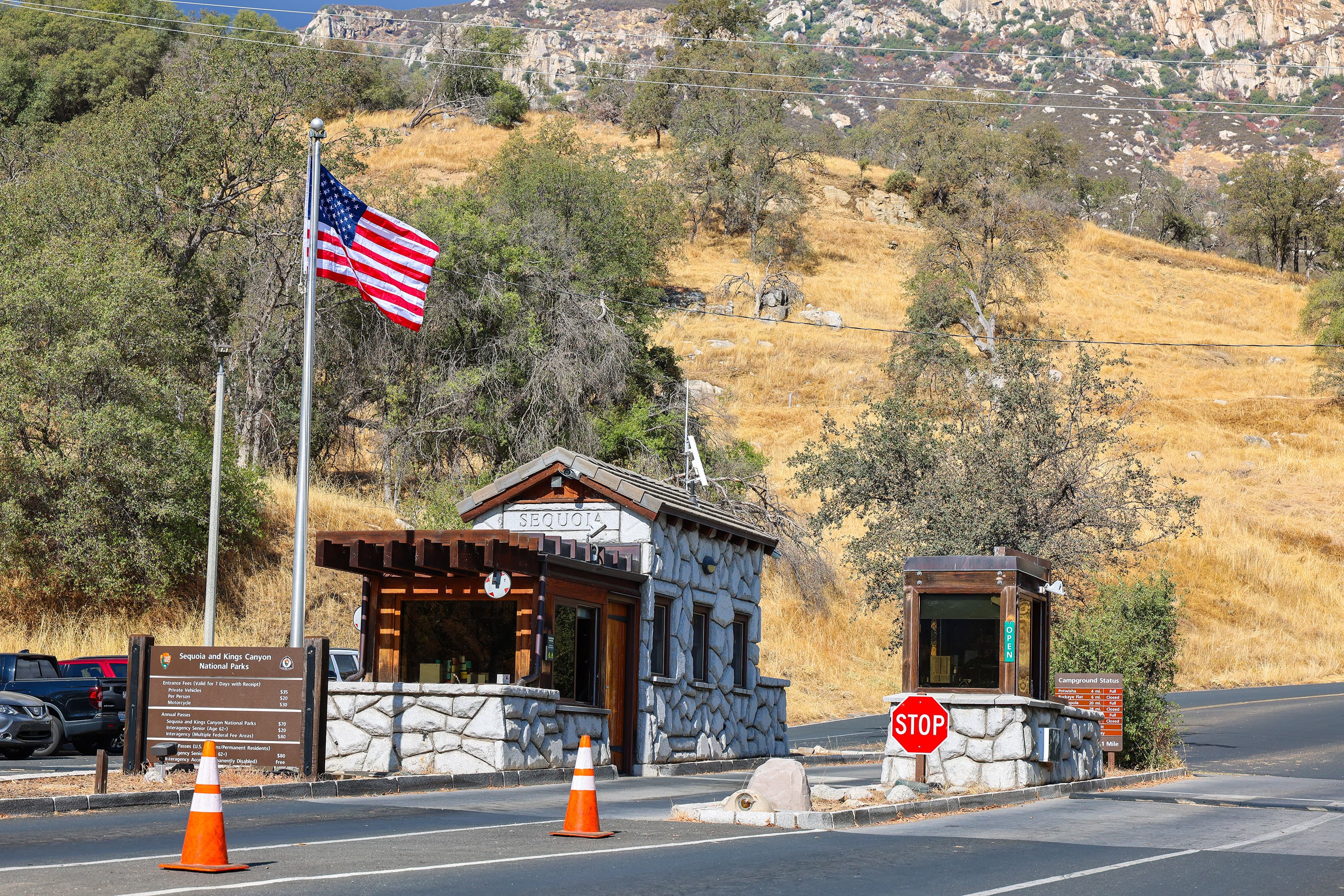 Ash Mountain Entrance Station