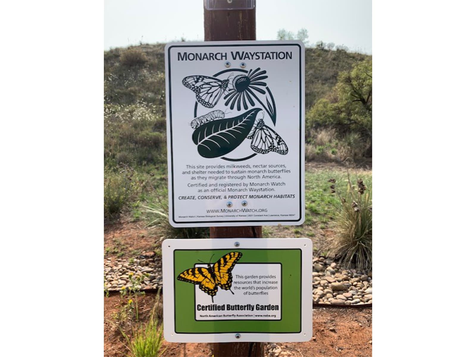 Alibates Butterfly Garden