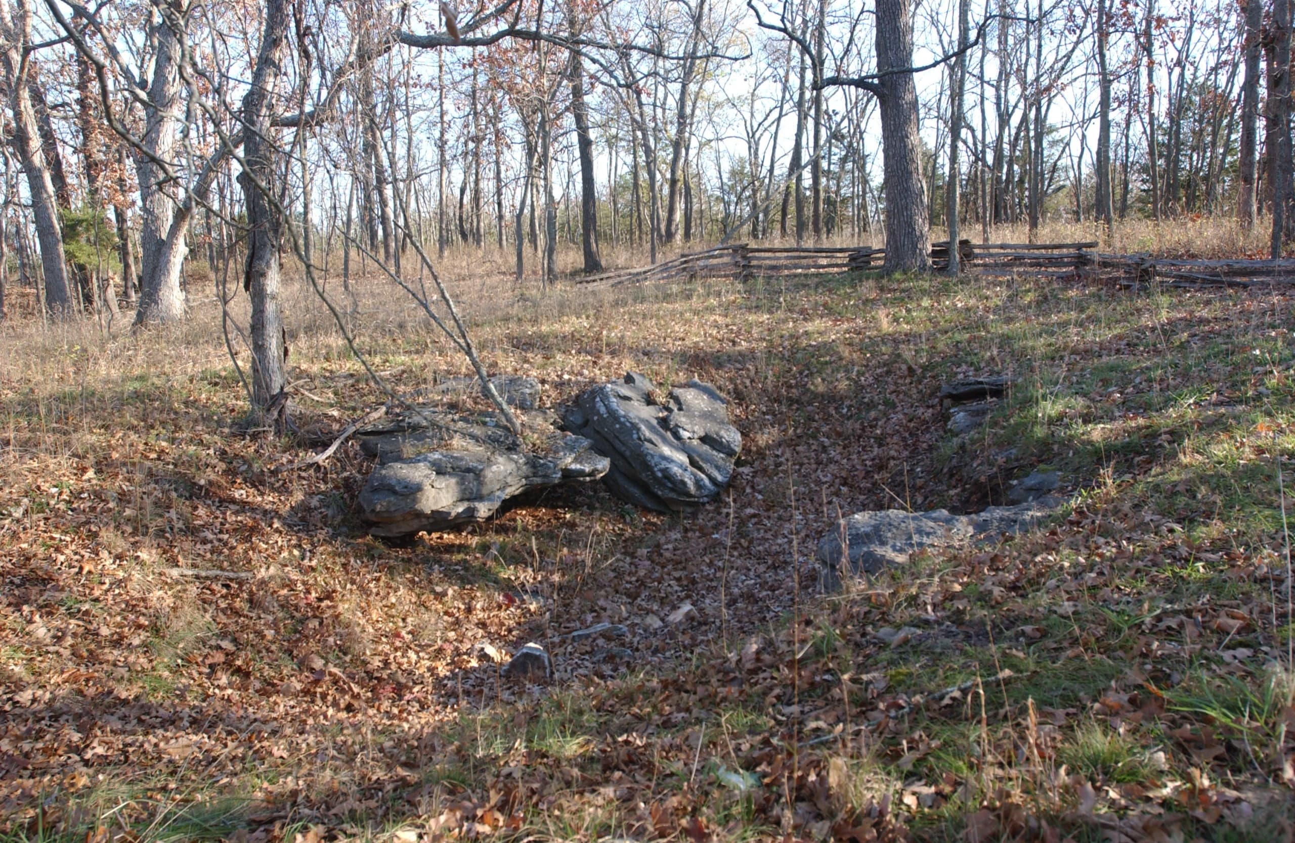 Sinkhole on Bloody Hill