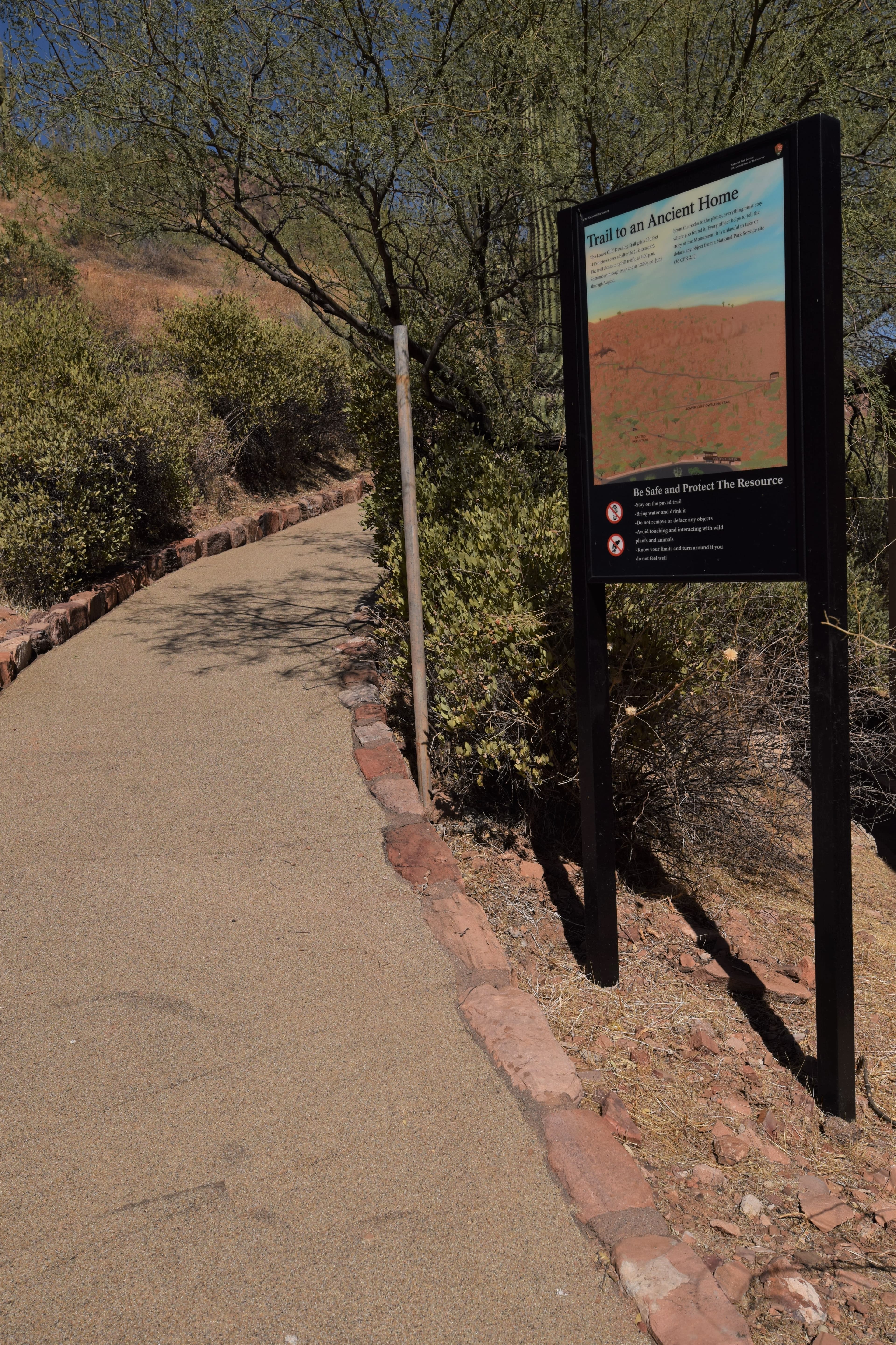 Trail to an Ancient Home Wayside