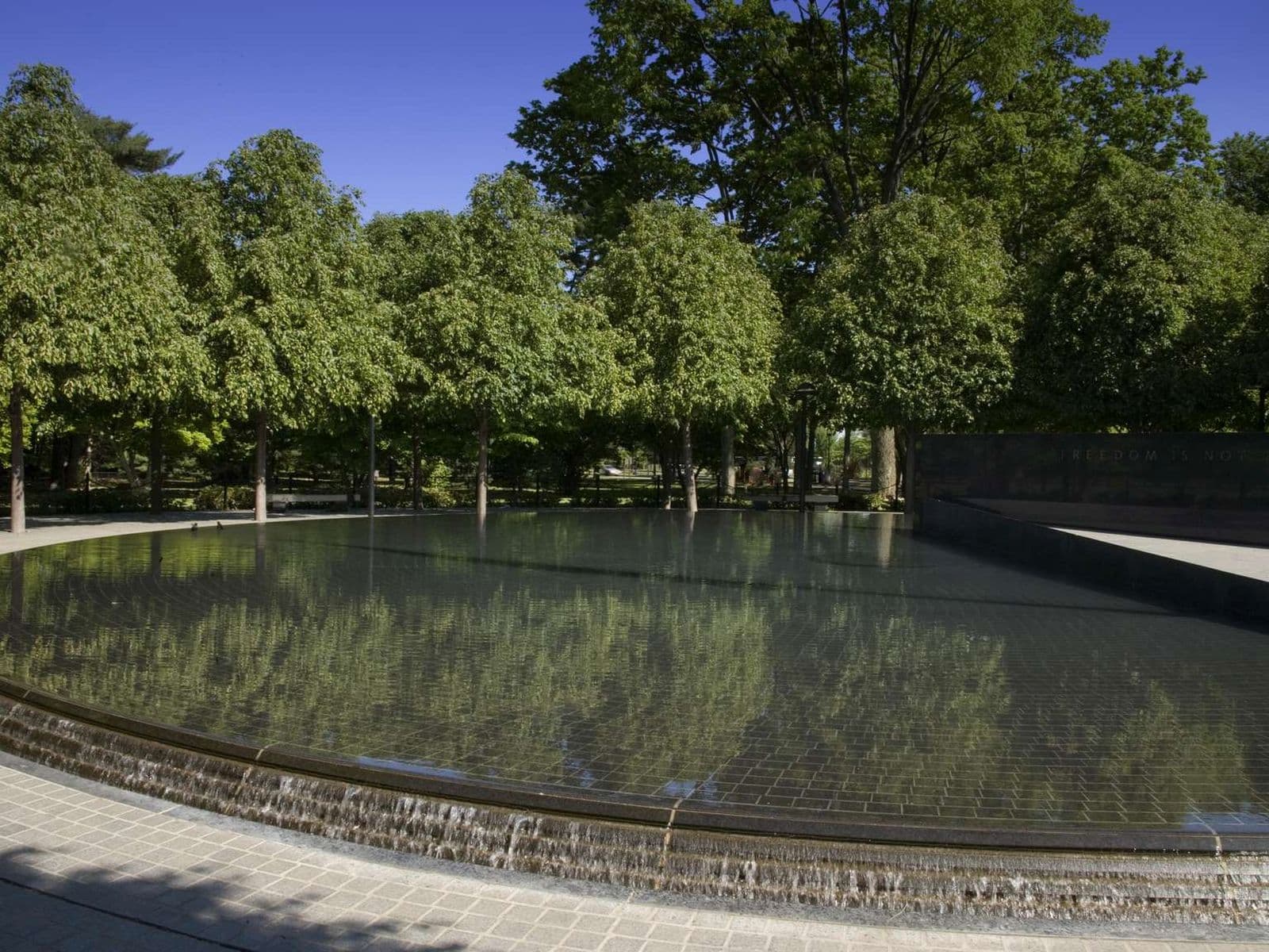 Korean War Veterans Memorial: Pool of Remembrance