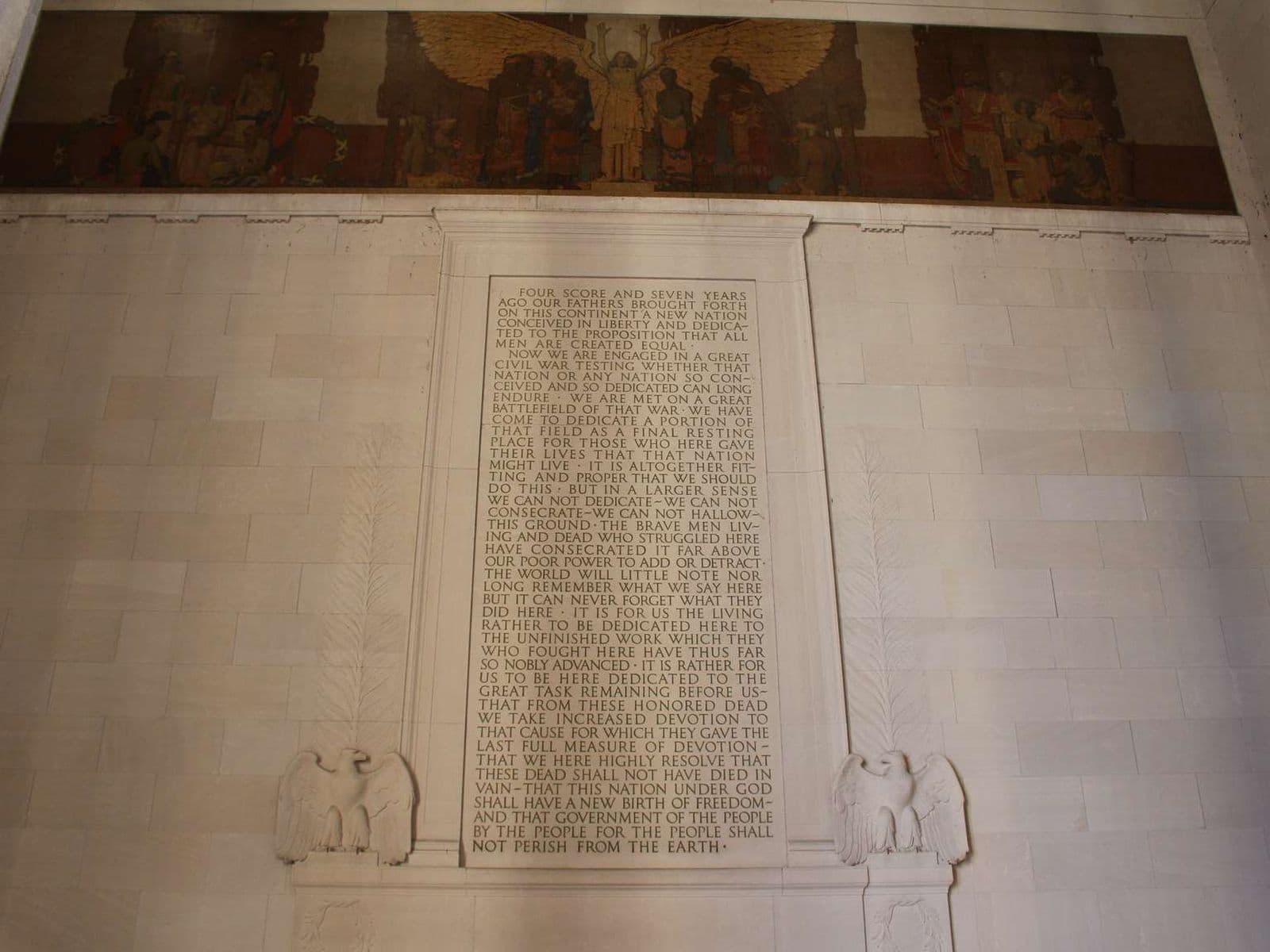 Lincoln Memorial: Emancipation & Gettysburg Address