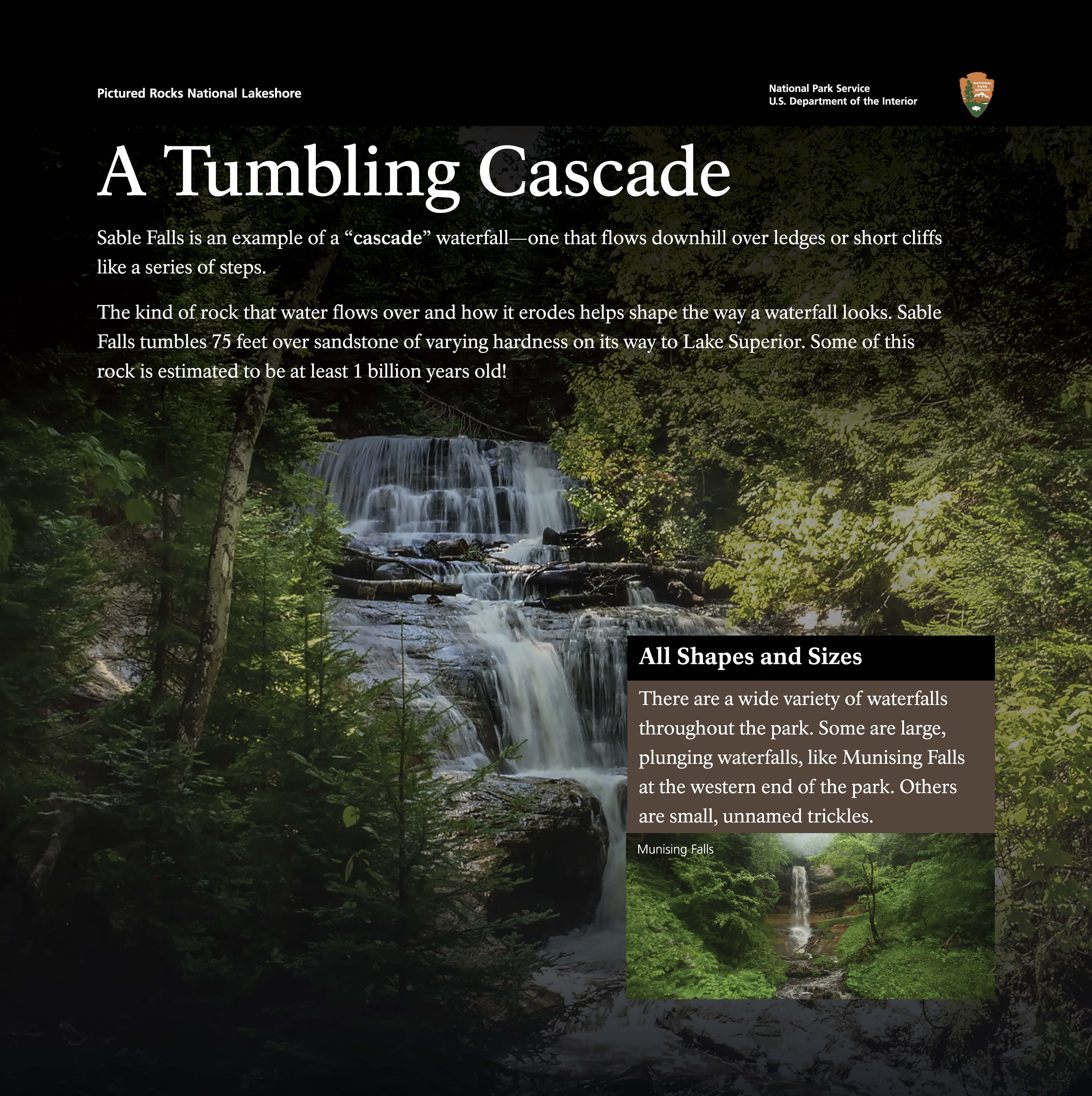 A Tumbling Cascade Wayside
