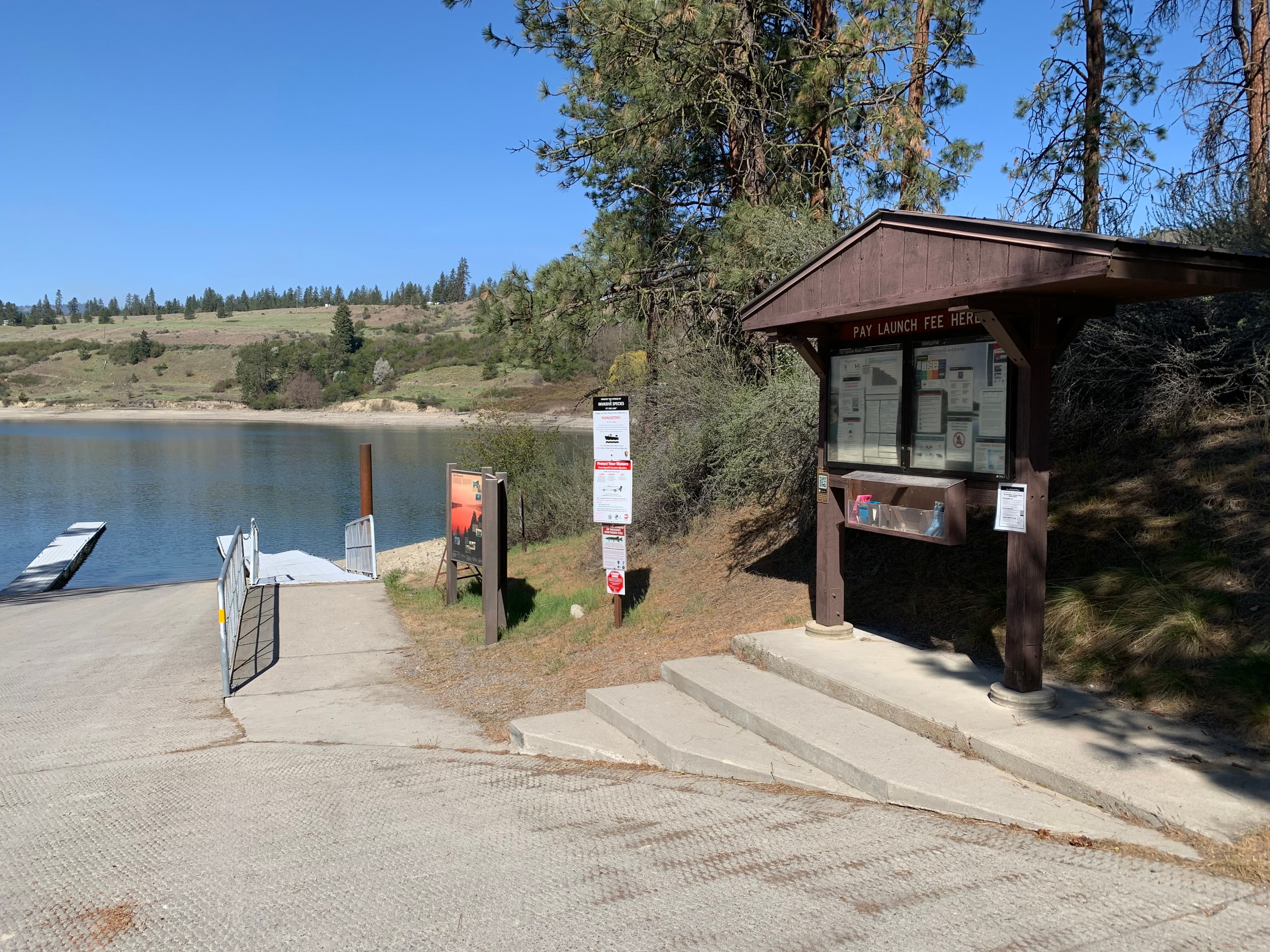 Fort Spokane Boat Launch