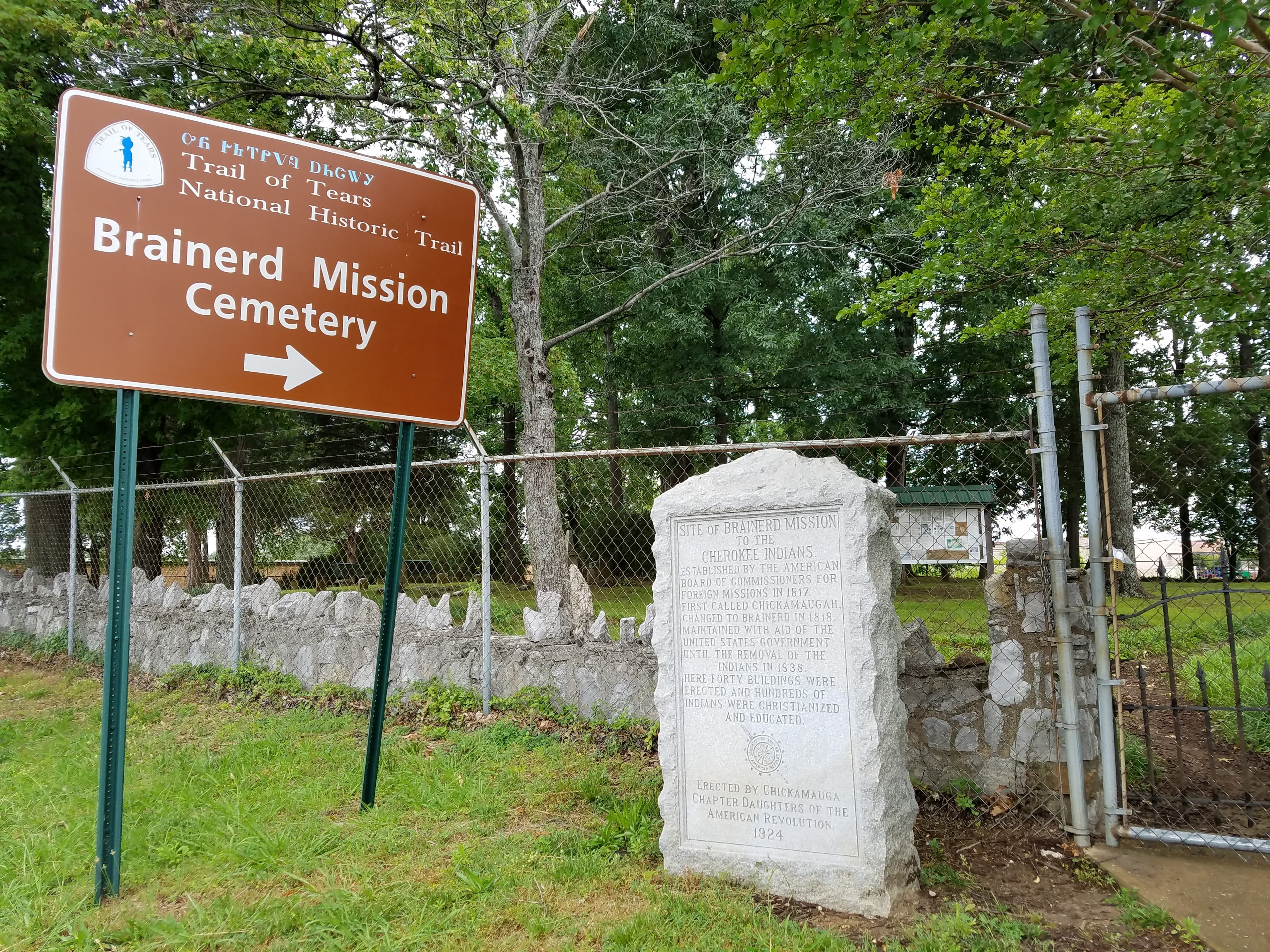 Brainerd Mission Cemetery, Chattanooga