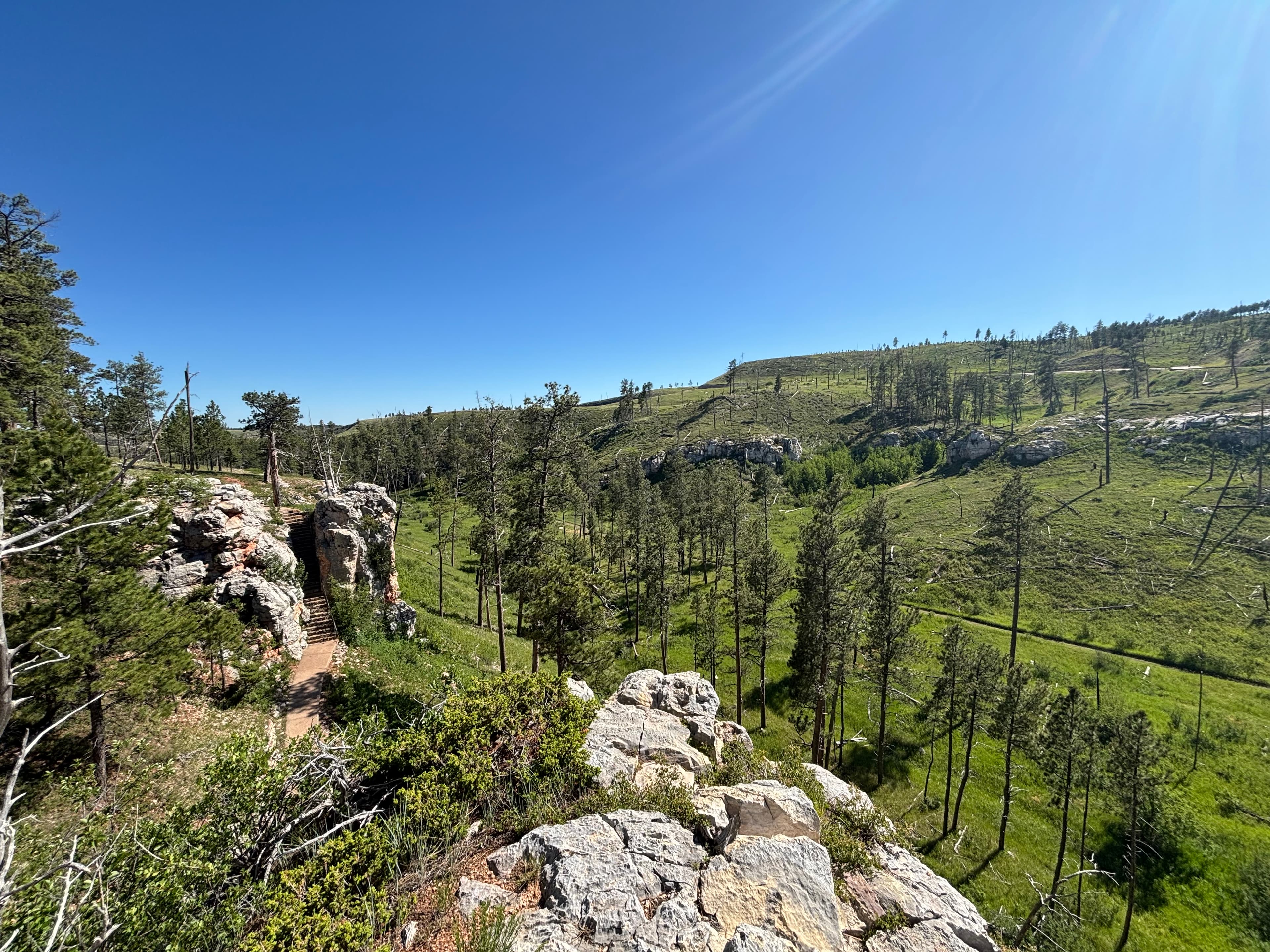 Hell Canyon Overlook on the West Side of the Historic Ranger Cabin