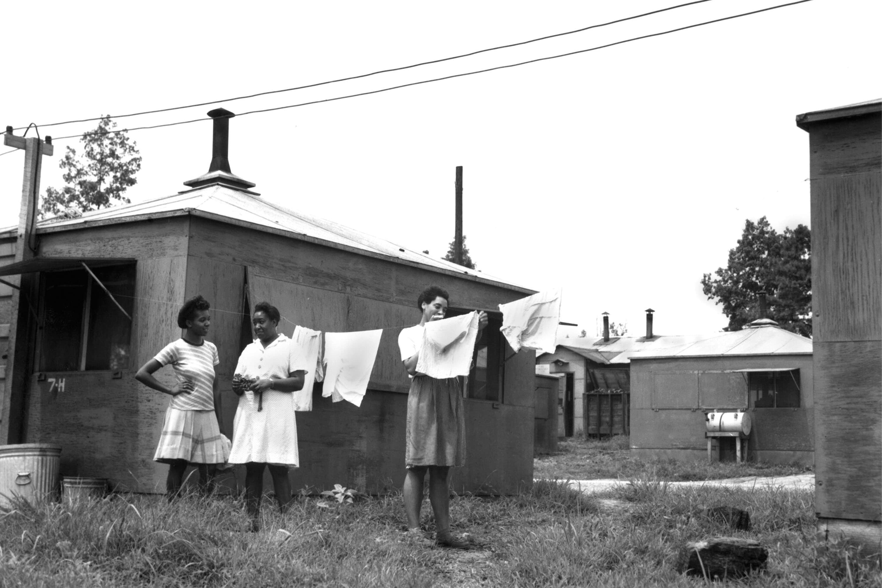 African American Hutments