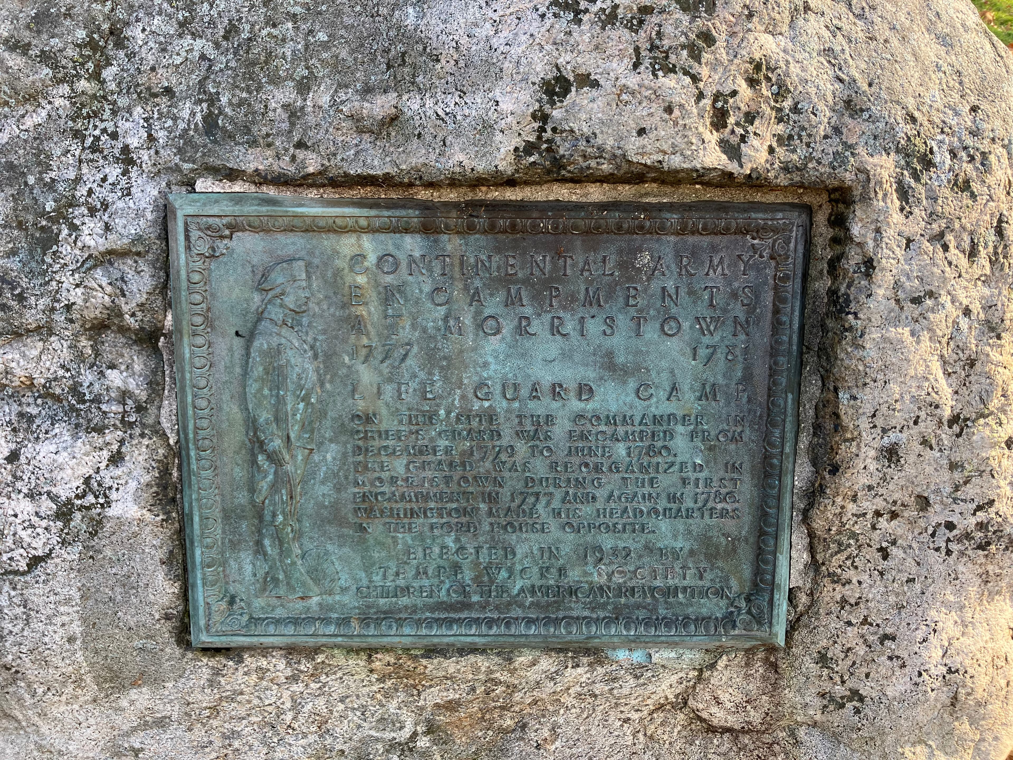 Morristown Life Guard Marker