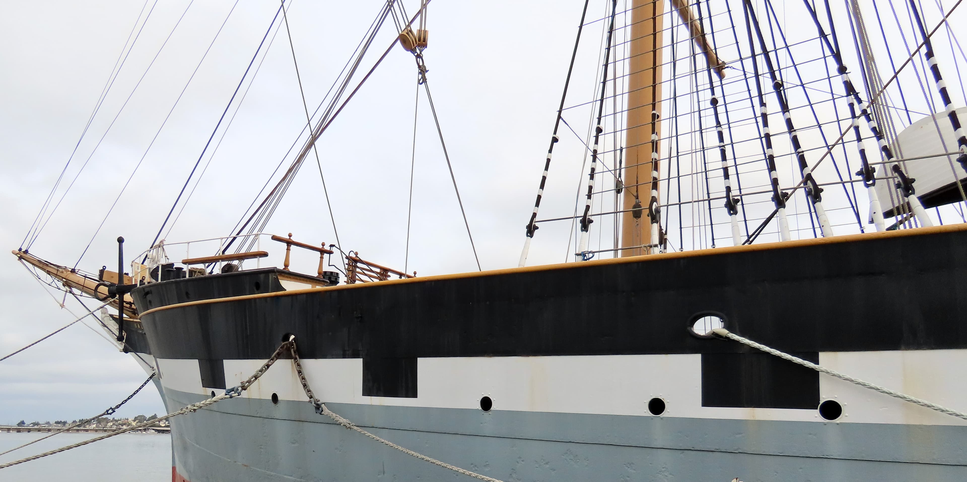 Balclutha's Foremast and Focsle