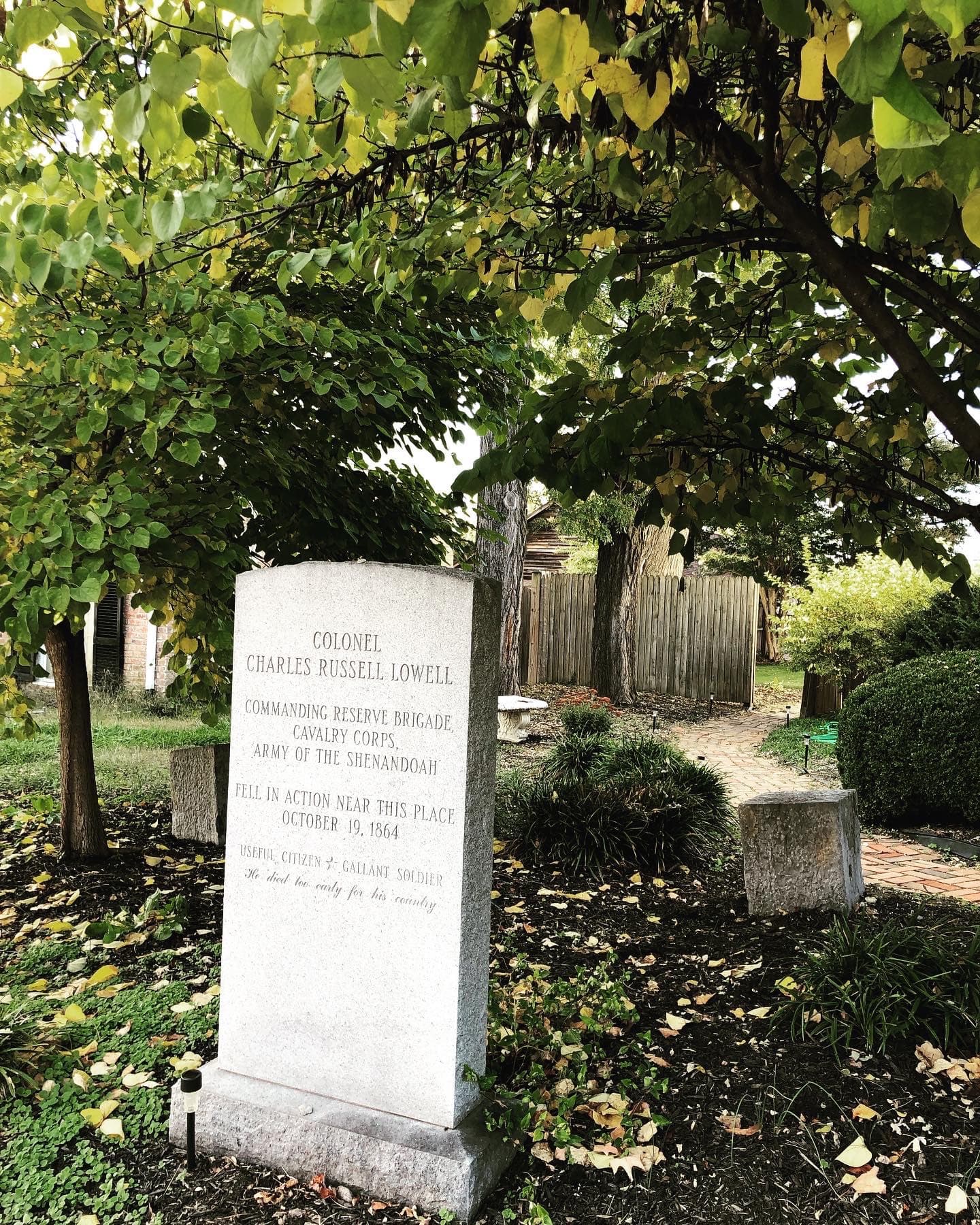 Charles Russell Lowell Monument